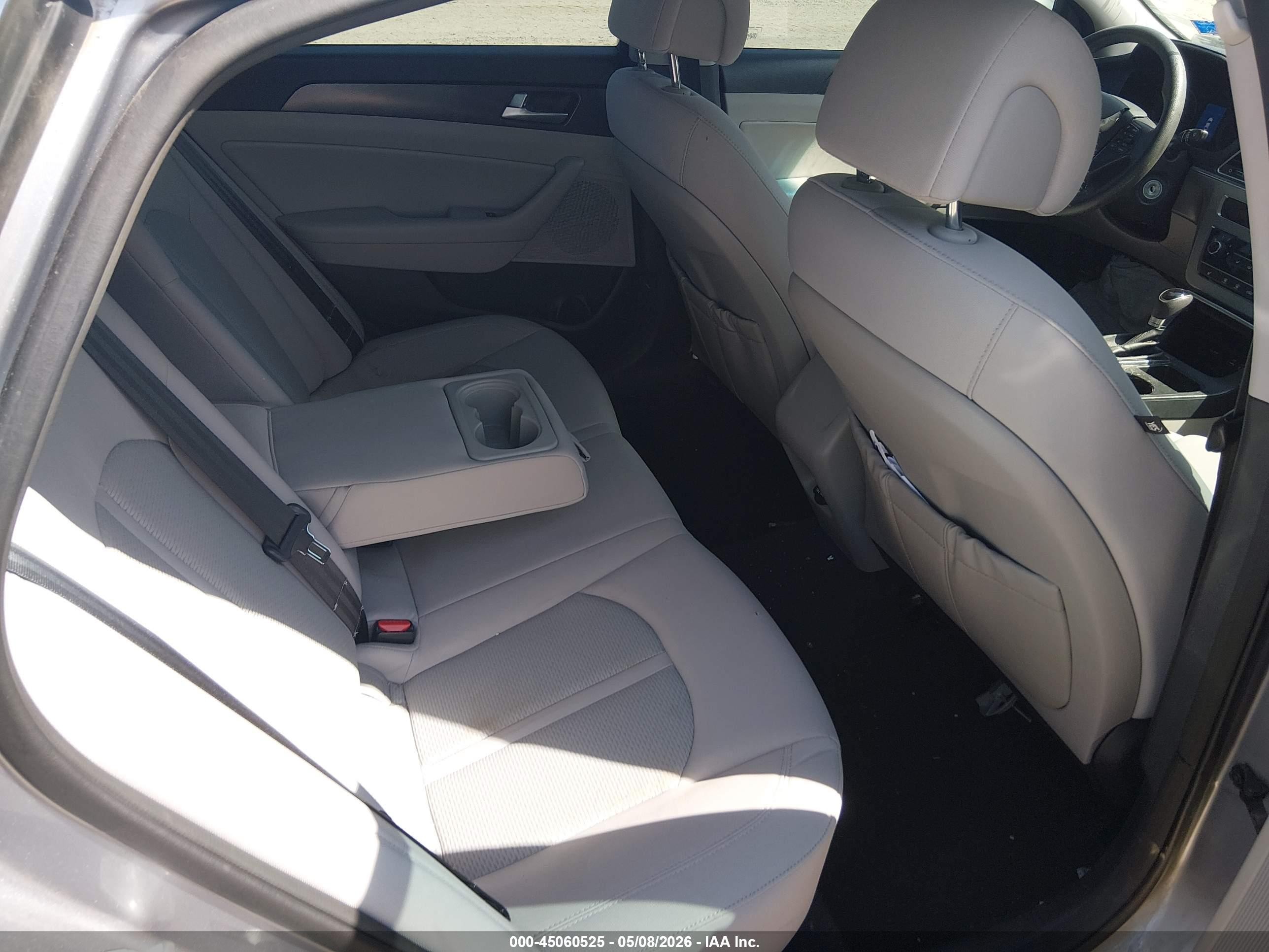 2015 Hyundai Sonata Sport Silver vin: 5NPE34AF6FH023771