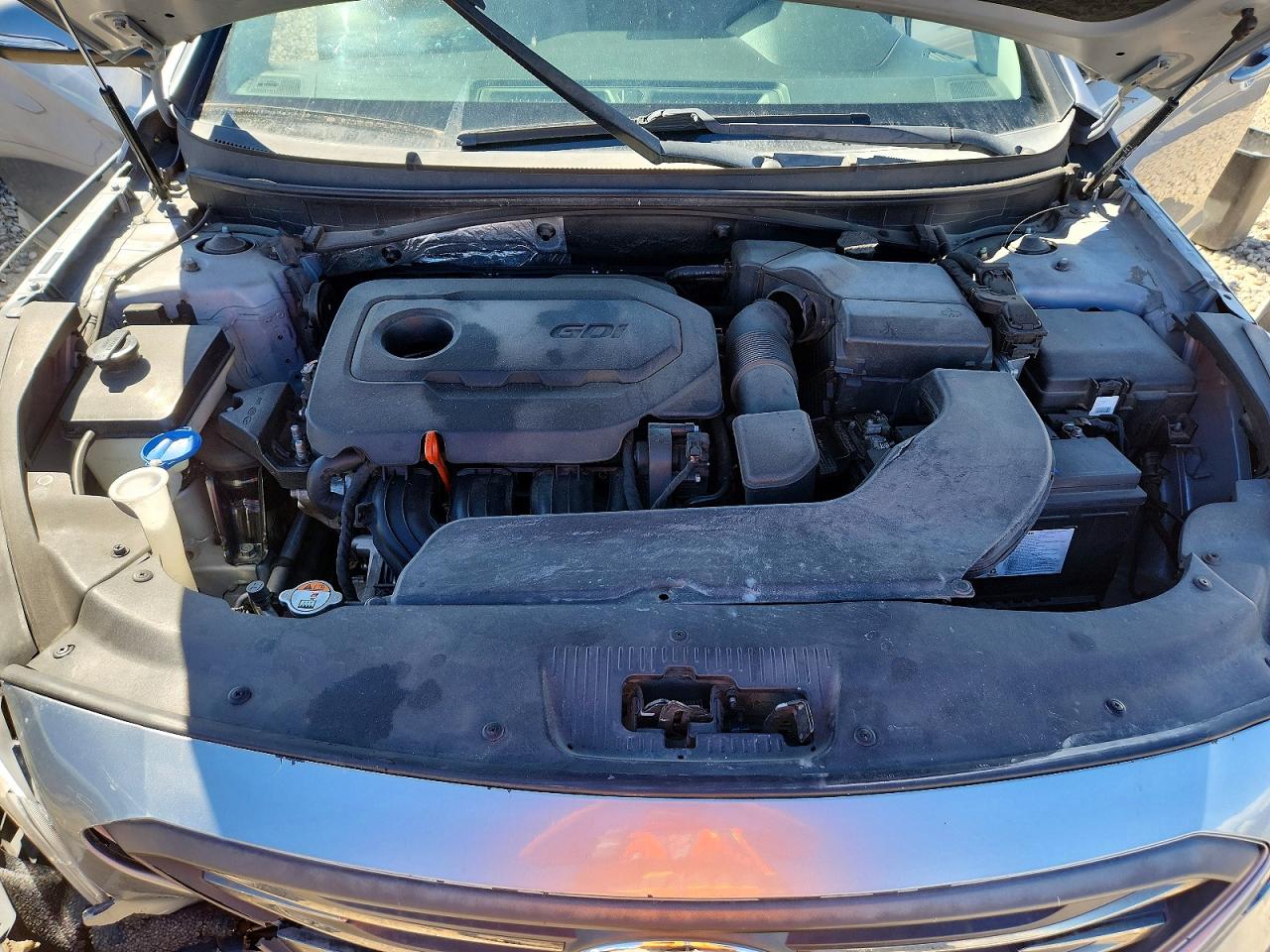 2015 Hyundai Sonata Sport Silver vin: 5NPE34AF6FH027805