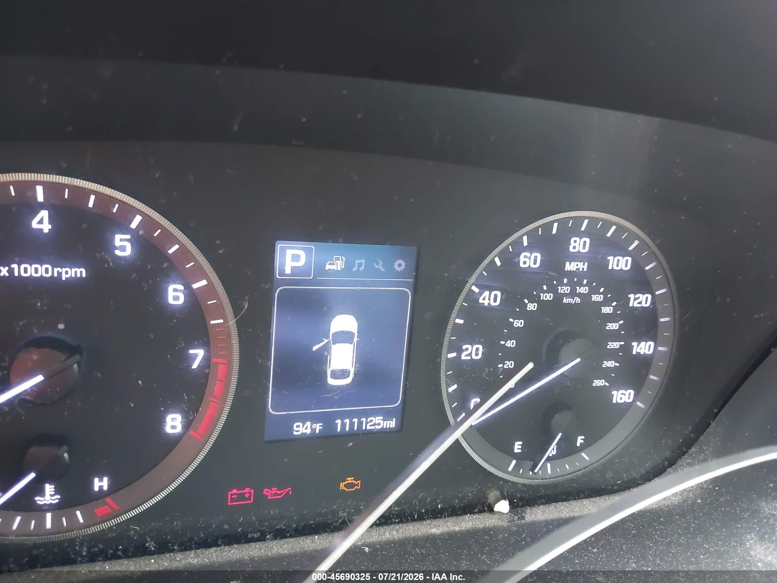 2015 Hyundai Sonata Sport Gray vin: 5NPE34AF6FH027819