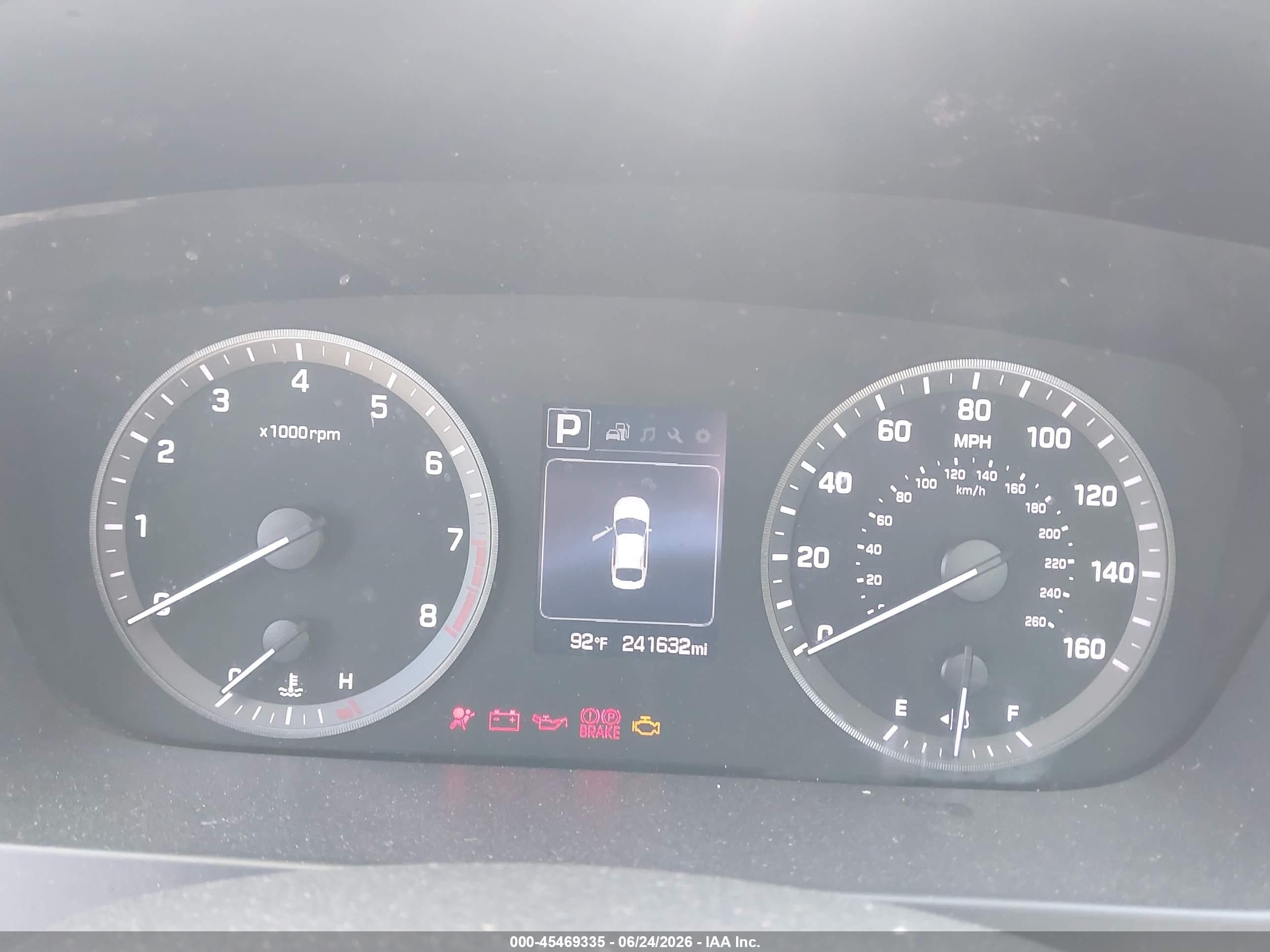 2015 Hyundai Sonata Sport Black vin: 5NPE34AF6FH029554