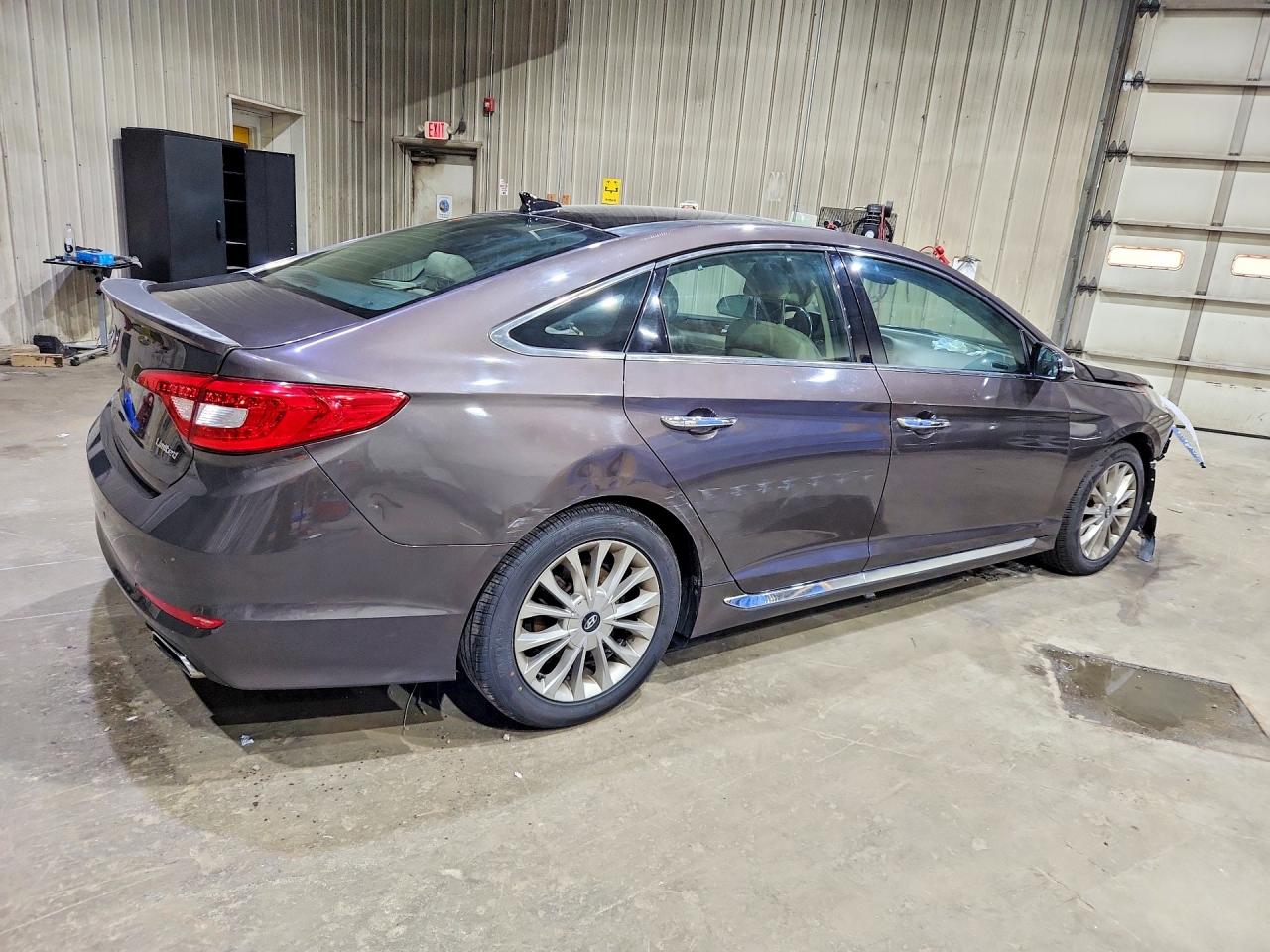 2015 Hyundai Sonata Limited Brown vin: 5NPE34AF6FH030879