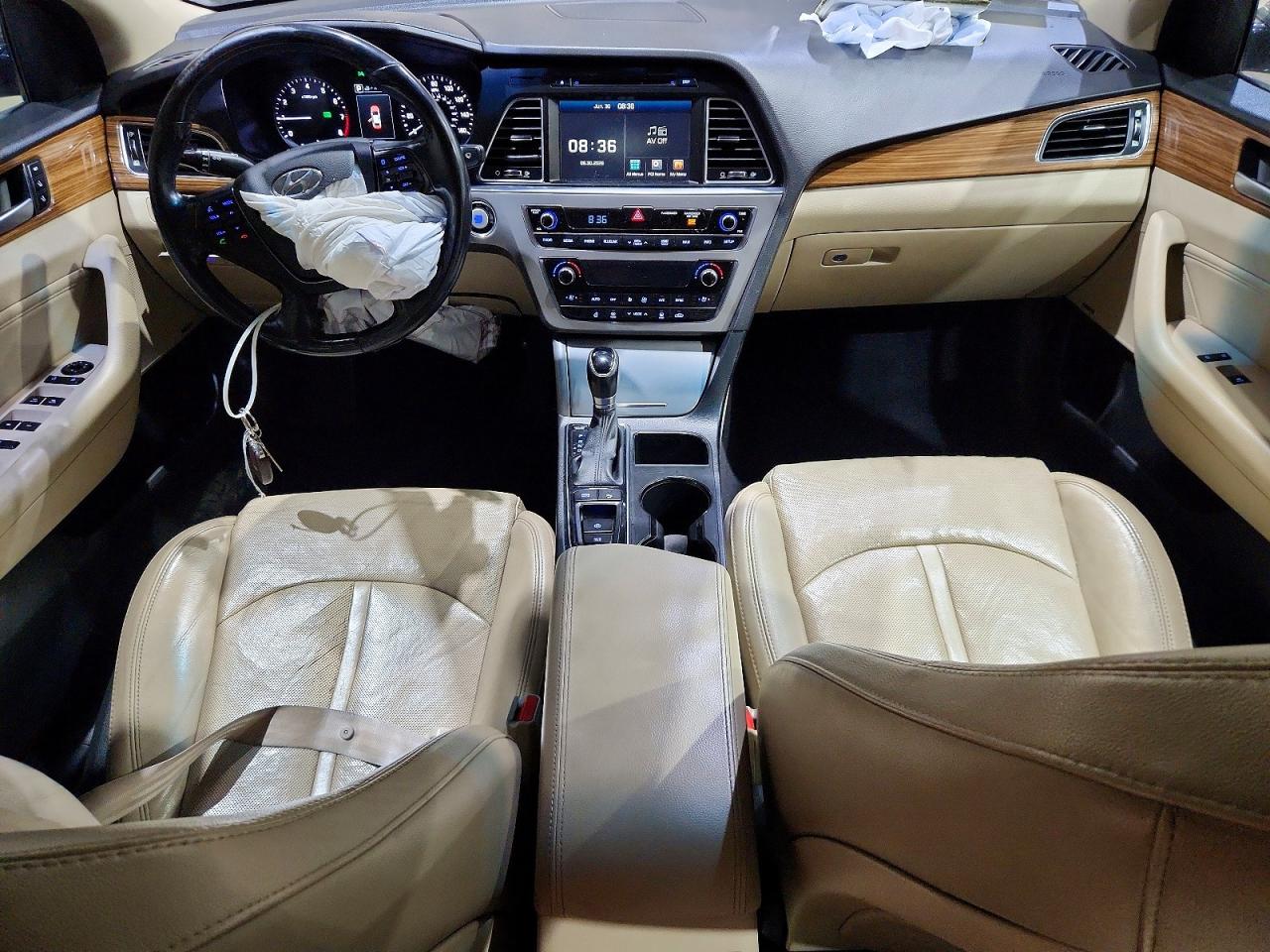 2015 Hyundai Sonata Limited Brown vin: 5NPE34AF6FH030879
