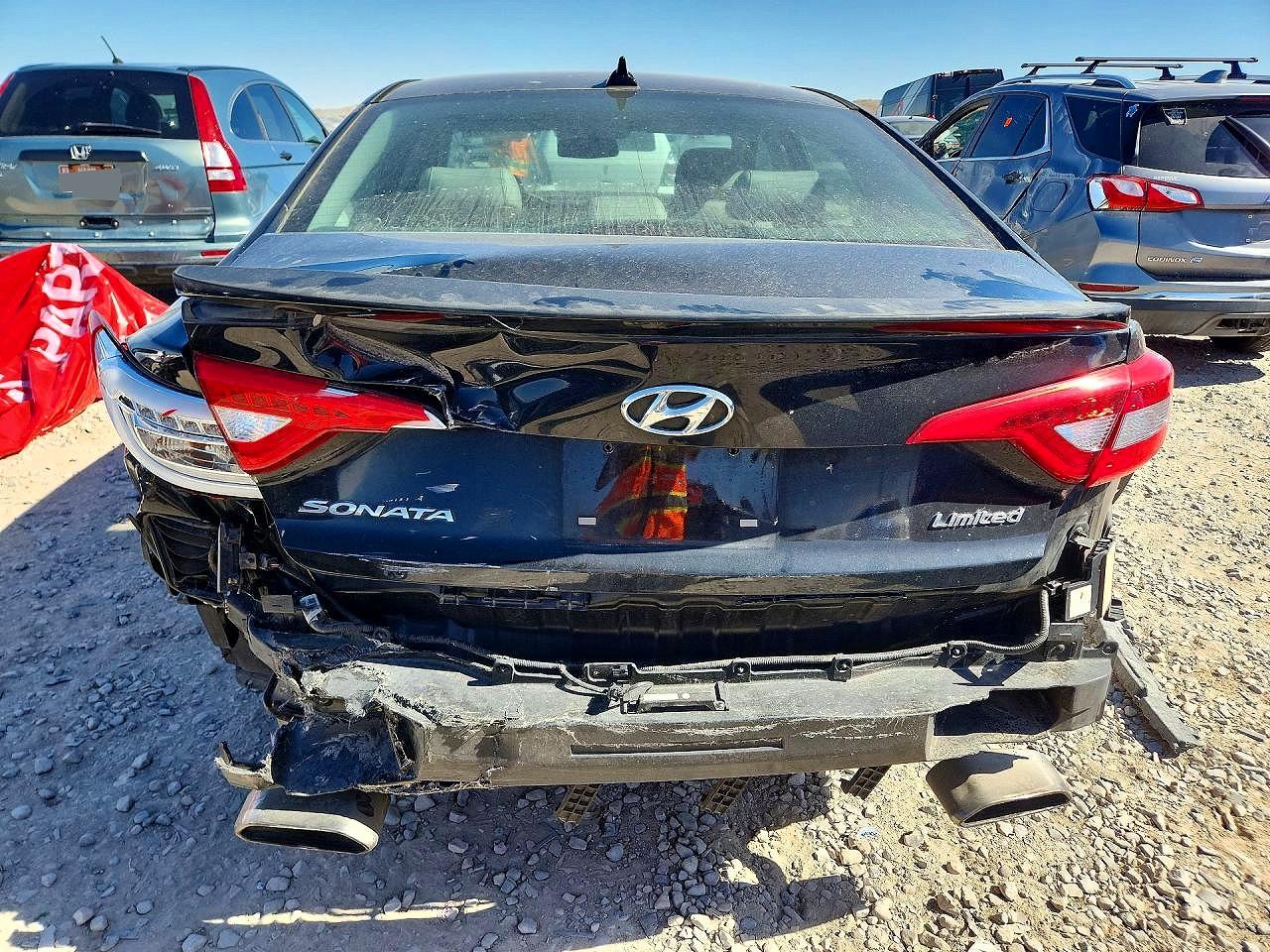 2015 Hyundai Sonata Limited Black vin: 5NPE34AF6FH032874