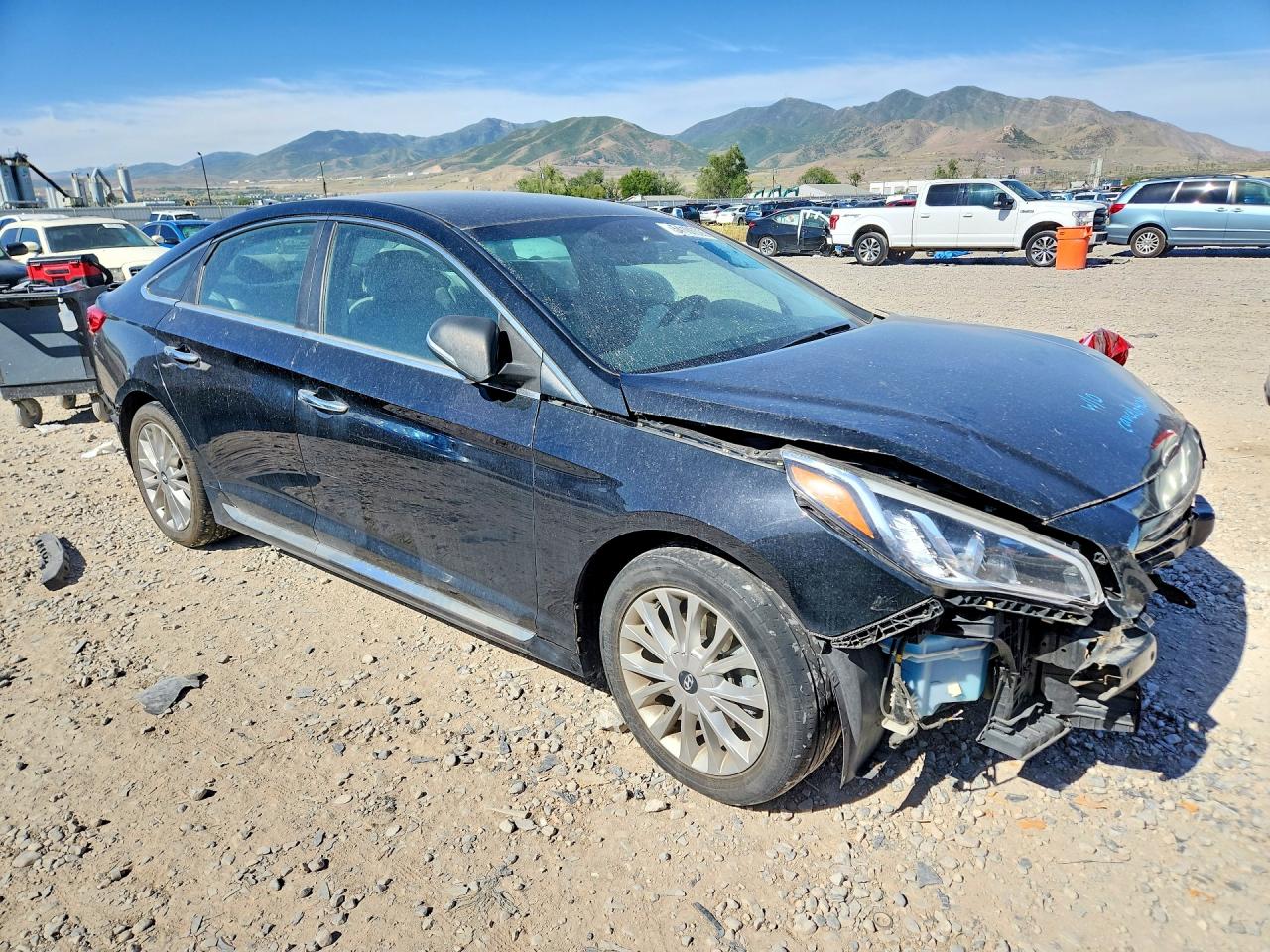 2015 Hyundai Sonata Limited Black vin: 5NPE34AF6FH032874