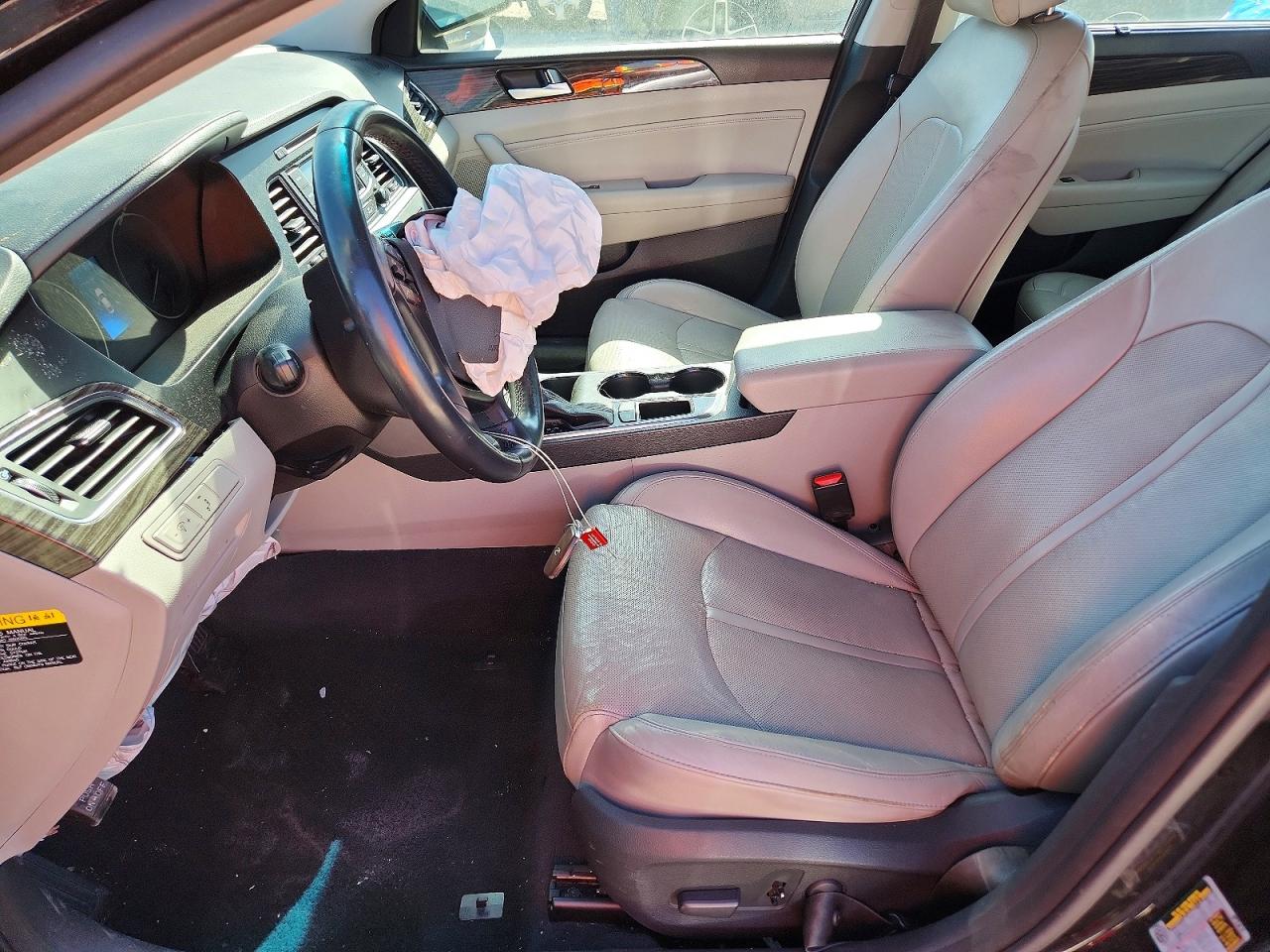 2015 Hyundai Sonata Limited Black vin: 5NPE34AF6FH032874