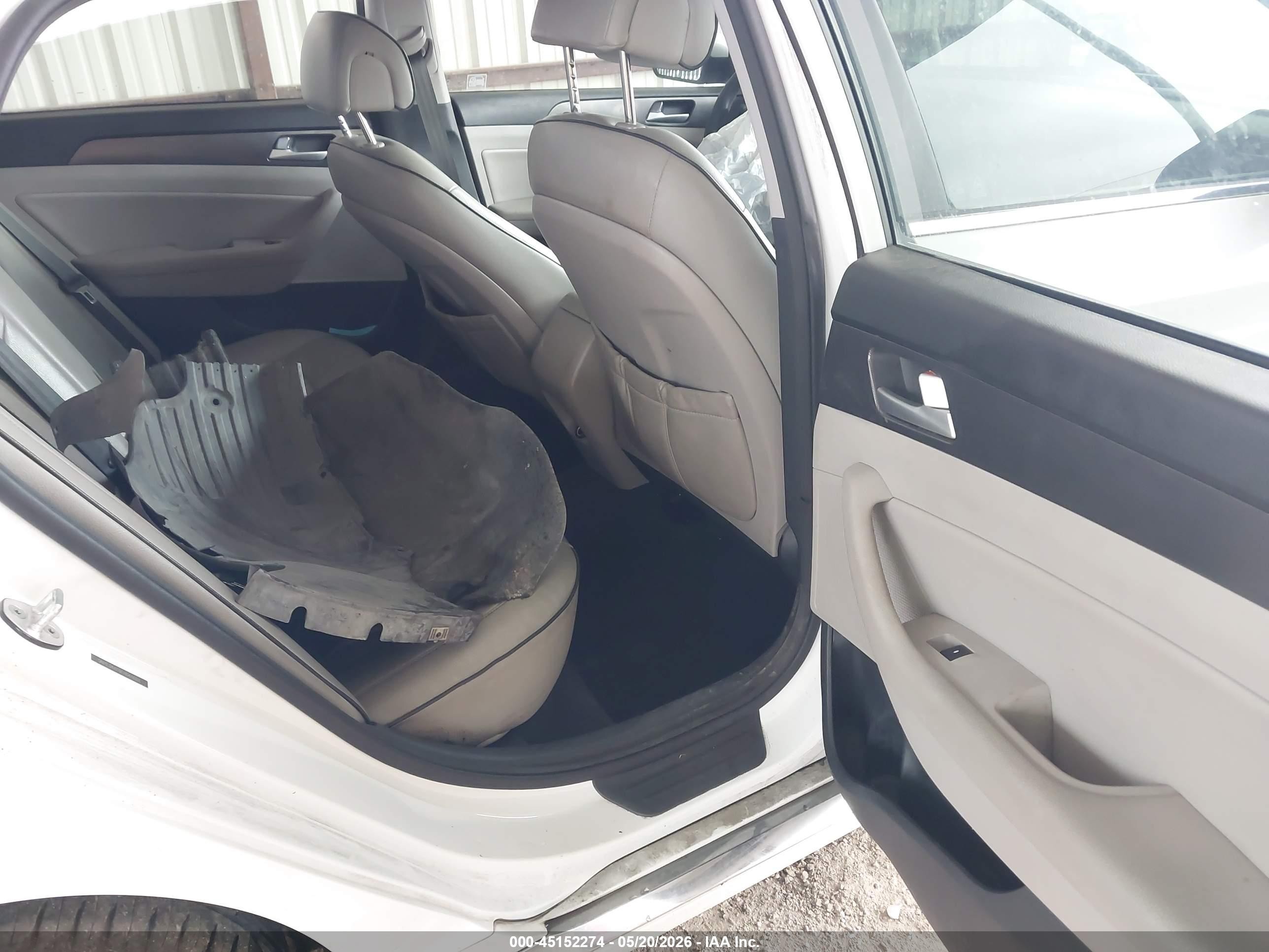 2015 Hyundai Sonata Sport White vin: 5NPE34AF6FH044684