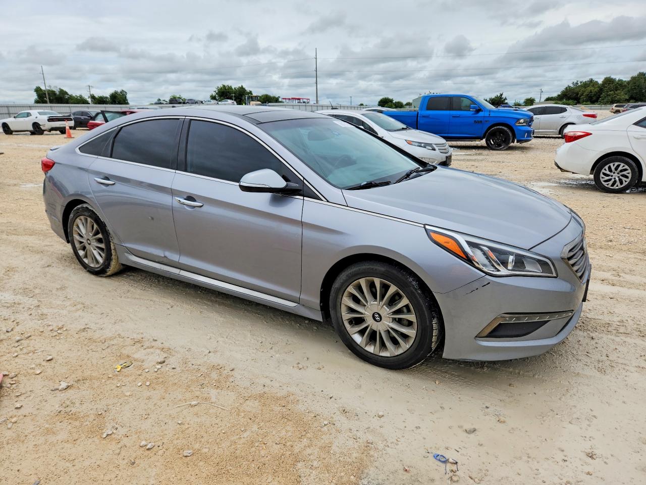 2015 Hyundai Sonata Limited Silver vin: 5NPE34AF6FH044944