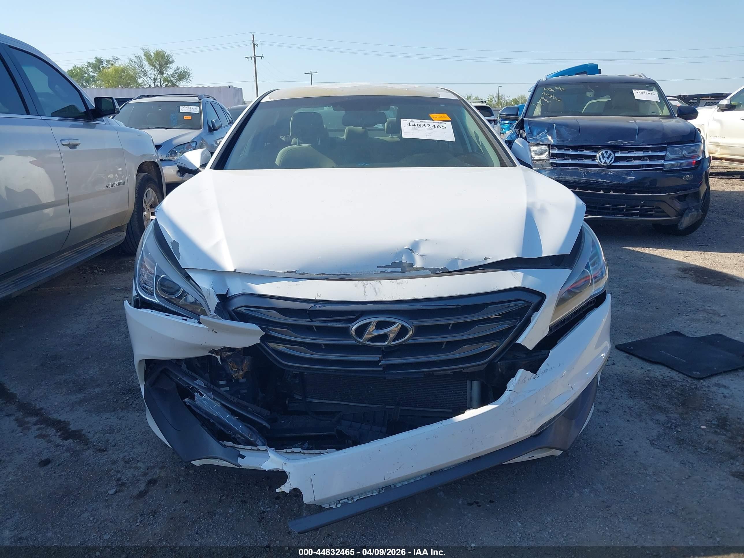 2015 Hyundai Sonata Sport White vin: 5NPE34AF6FH046645