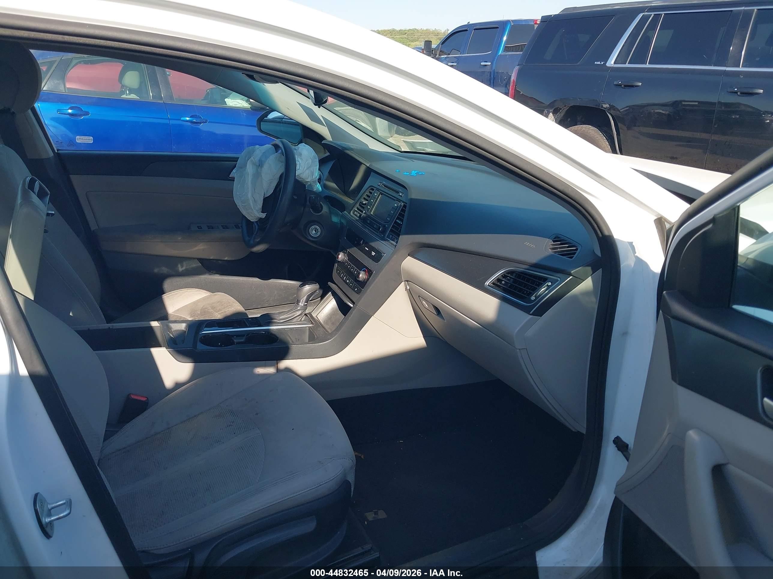 2015 Hyundai Sonata Sport White vin: 5NPE34AF6FH046645