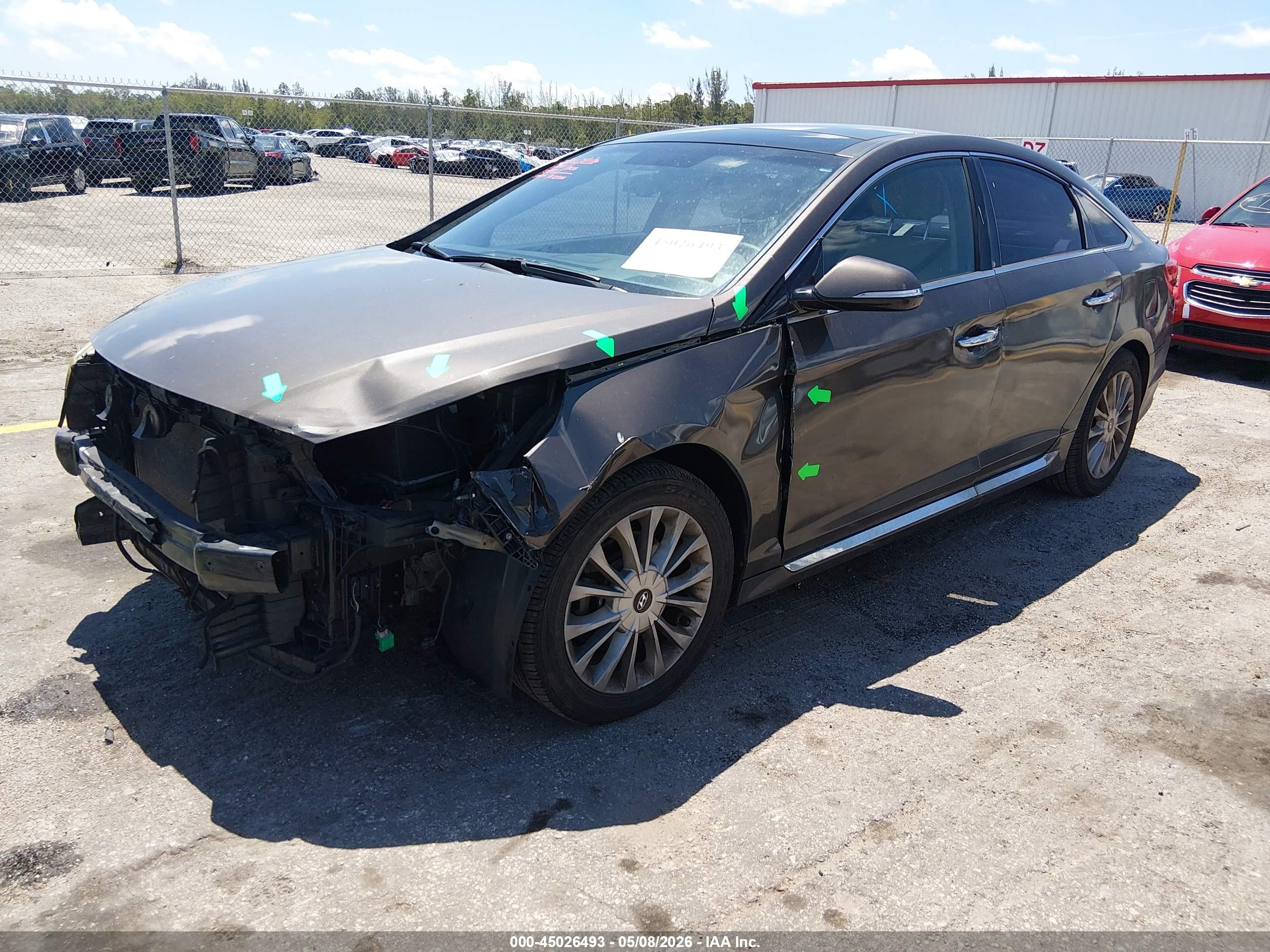 2015 Hyundai Sonata Limited Beige vin: 5NPE34AF6FH047150