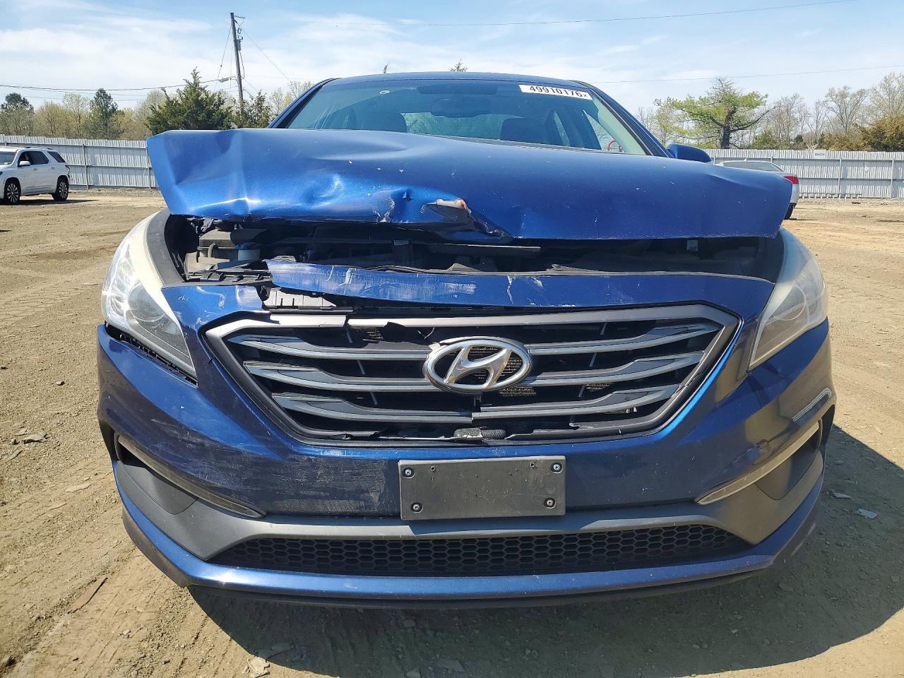 2015 Hyundai Sonata Sport Blue vin: 5NPE34AF6FH051148