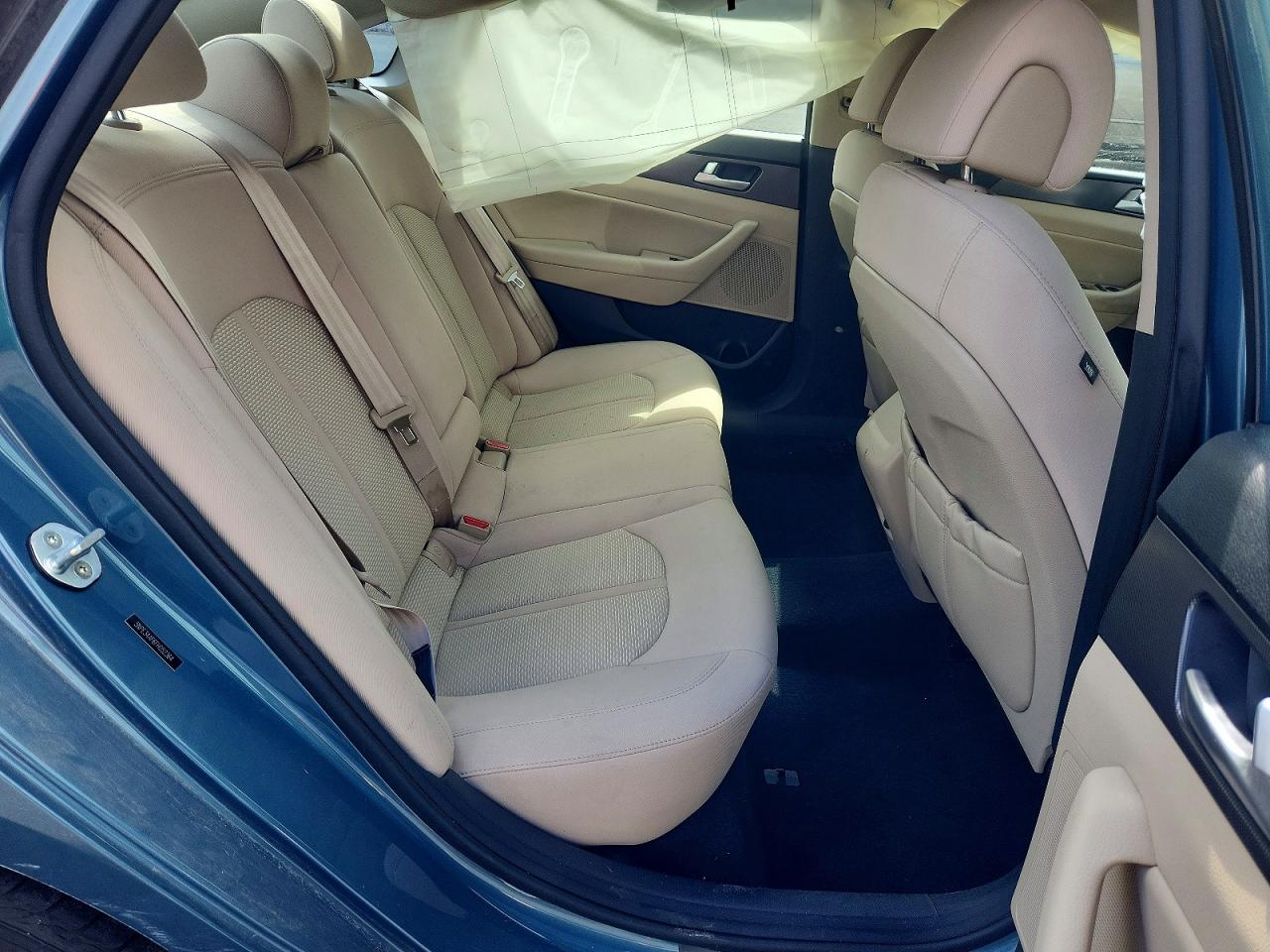 2015 Hyundai Sonata Sport Blue vin: 5NPE34AF6FH052364