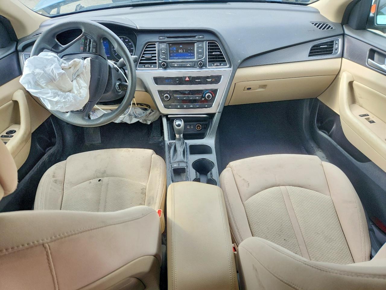 2015 Hyundai Sonata Sport Blue vin: 5NPE34AF6FH052364
