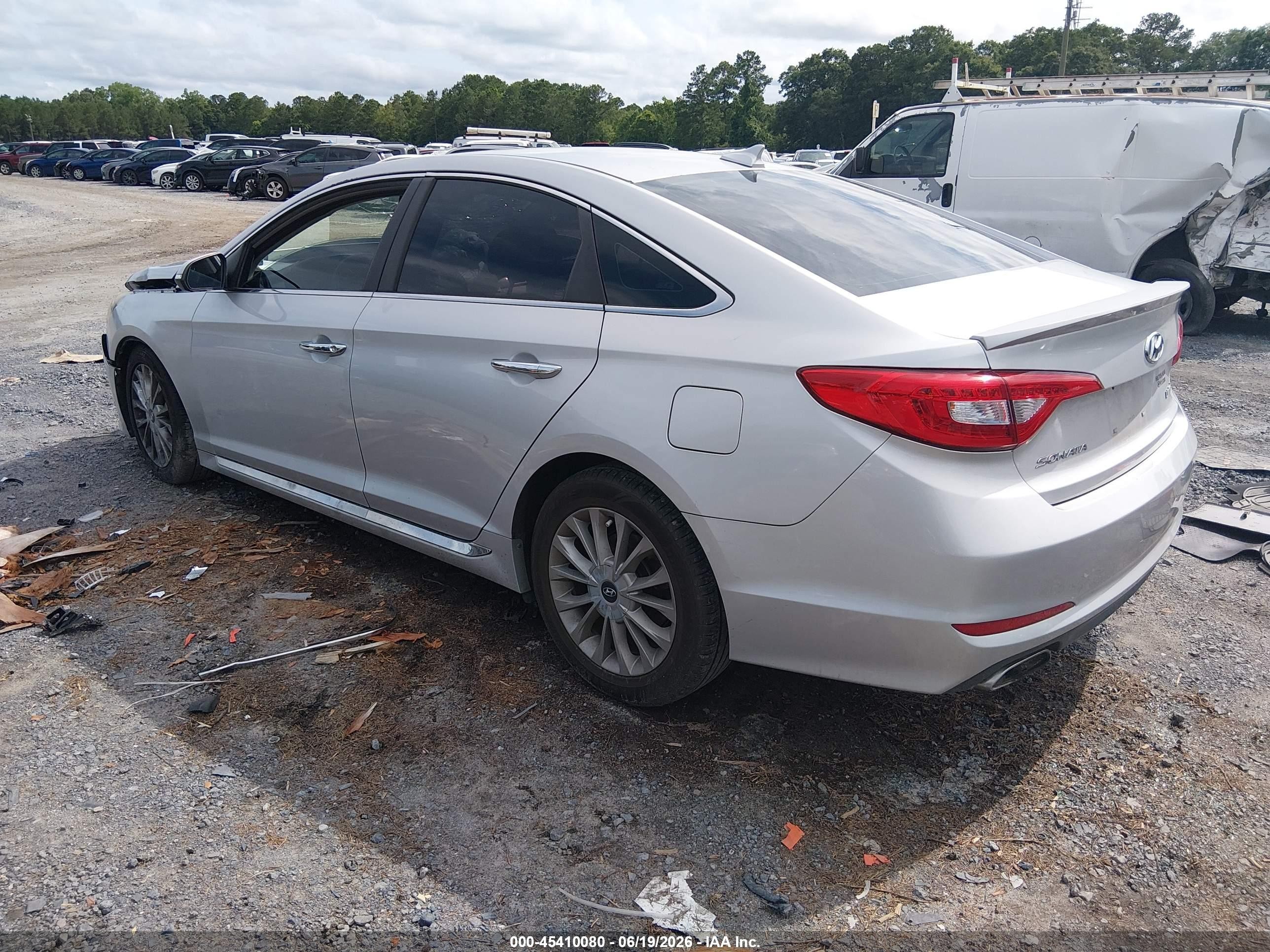 2015 Hyundai Sonata Limited Gray vin: 5NPE34AF6FH064143