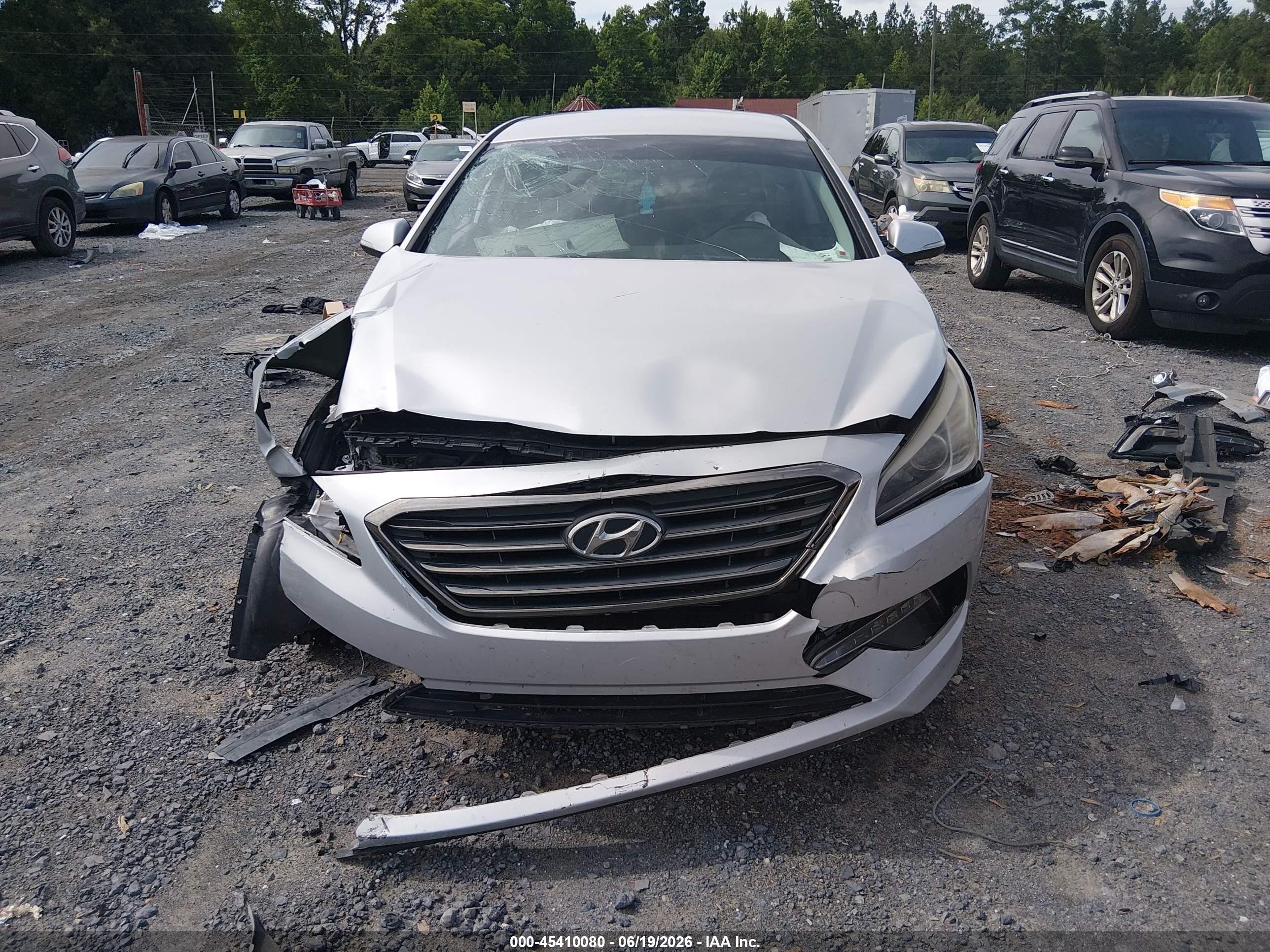 2015 Hyundai Sonata Limited Gray vin: 5NPE34AF6FH064143