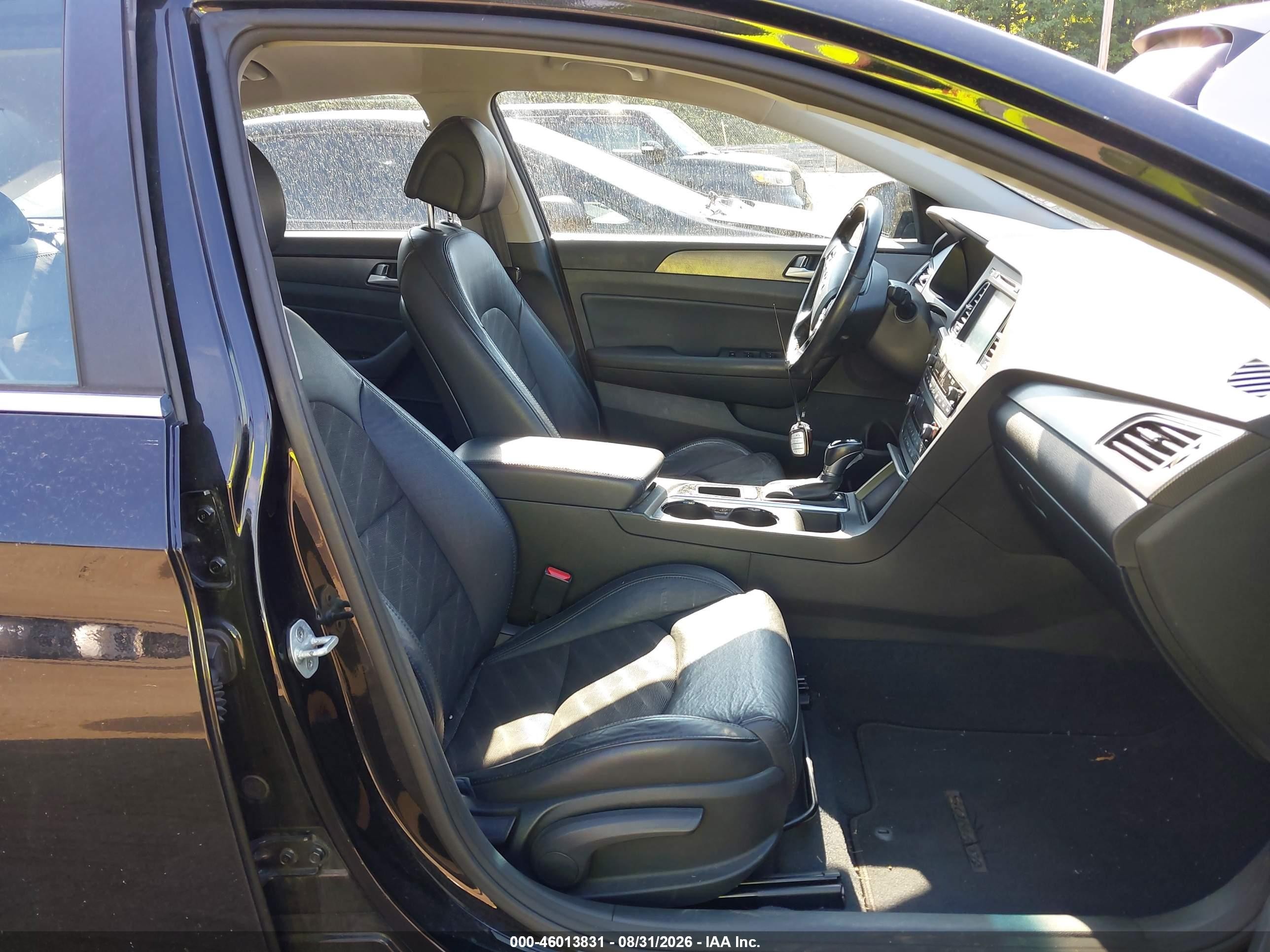 2015 Hyundai Sonata Sport Black vin: 5NPE34AF6FH077944