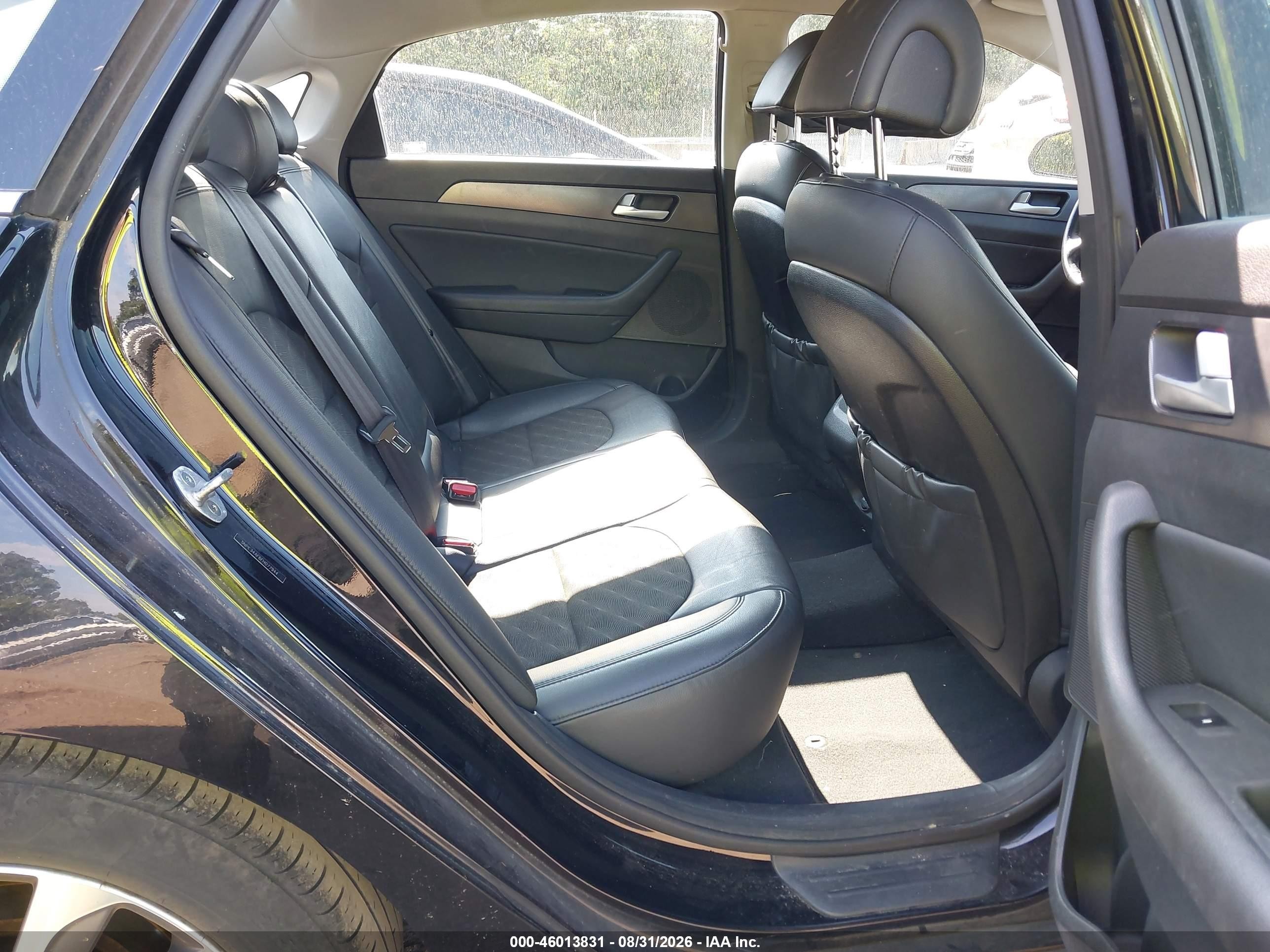 2015 Hyundai Sonata Sport Black vin: 5NPE34AF6FH077944
