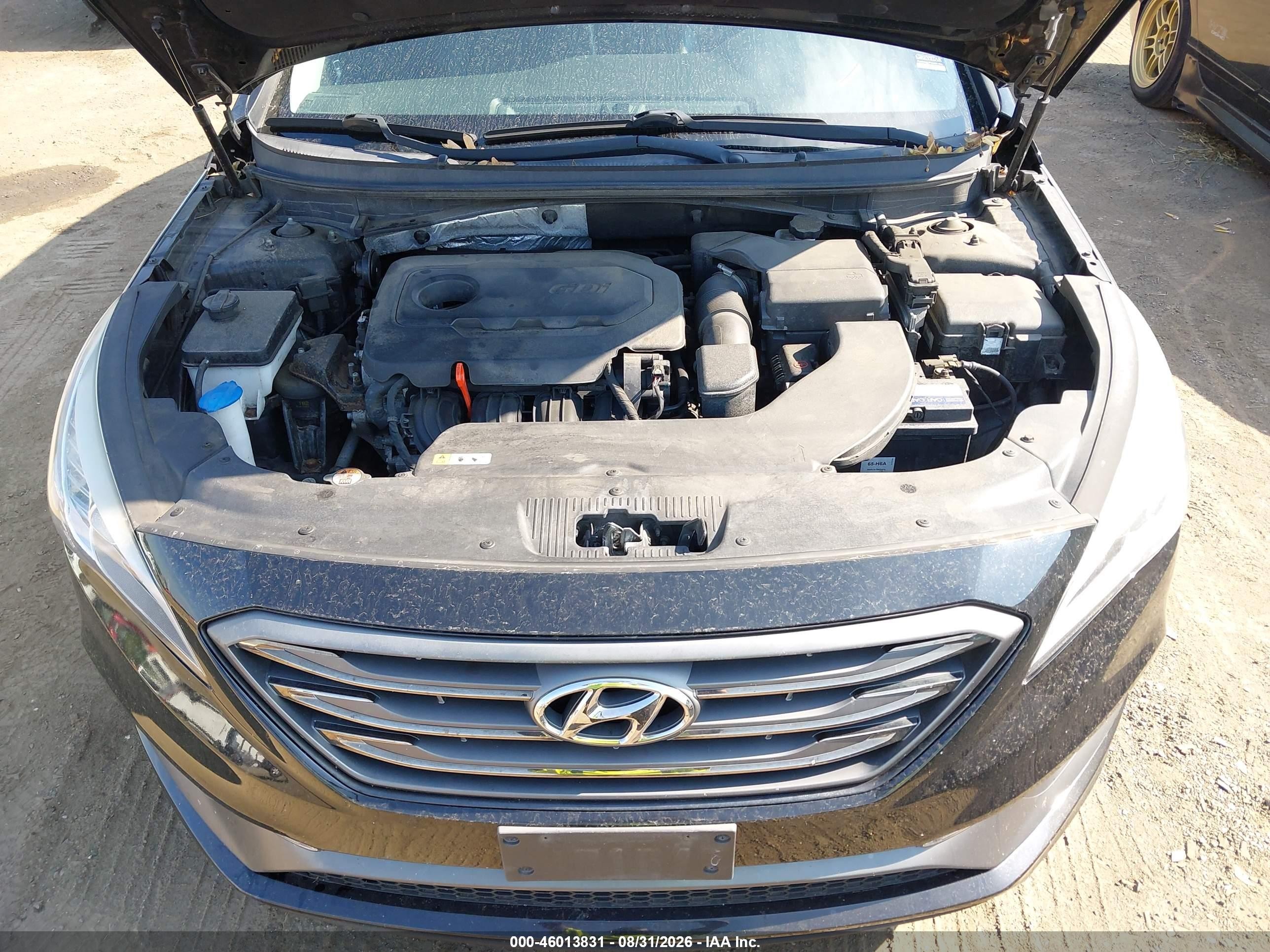 2015 Hyundai Sonata Sport Black vin: 5NPE34AF6FH077944