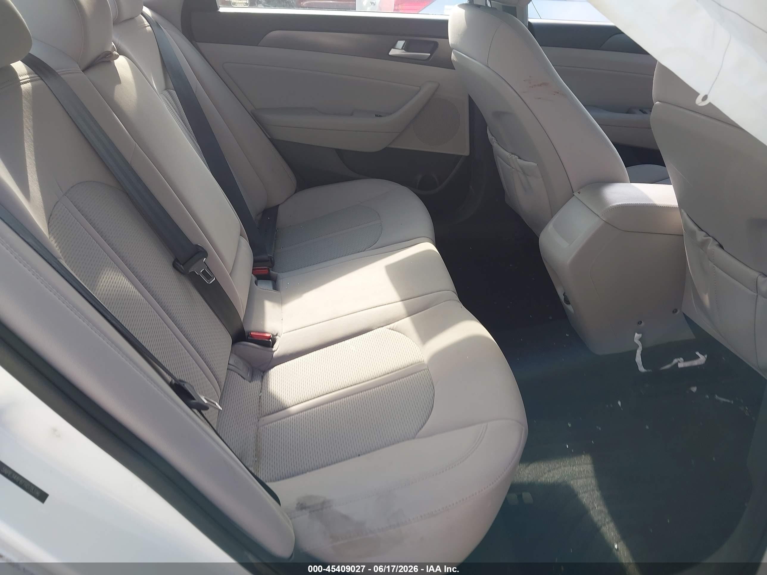 2015 Hyundai Sonata Sport White vin: 5NPE34AF6FH078396