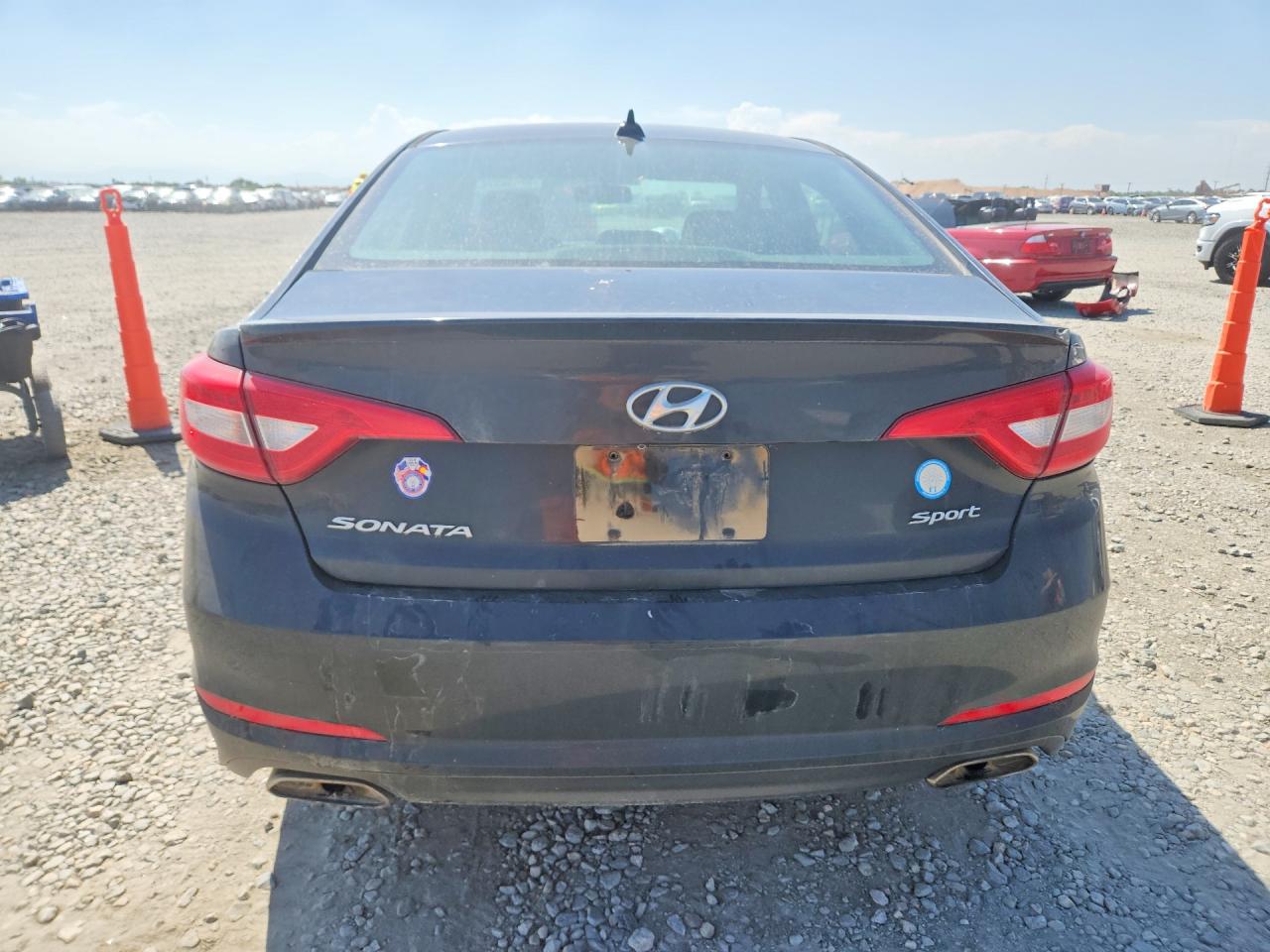 2015 Hyundai Sonata Sport Черный vin: 5NPE34AF6FH086384