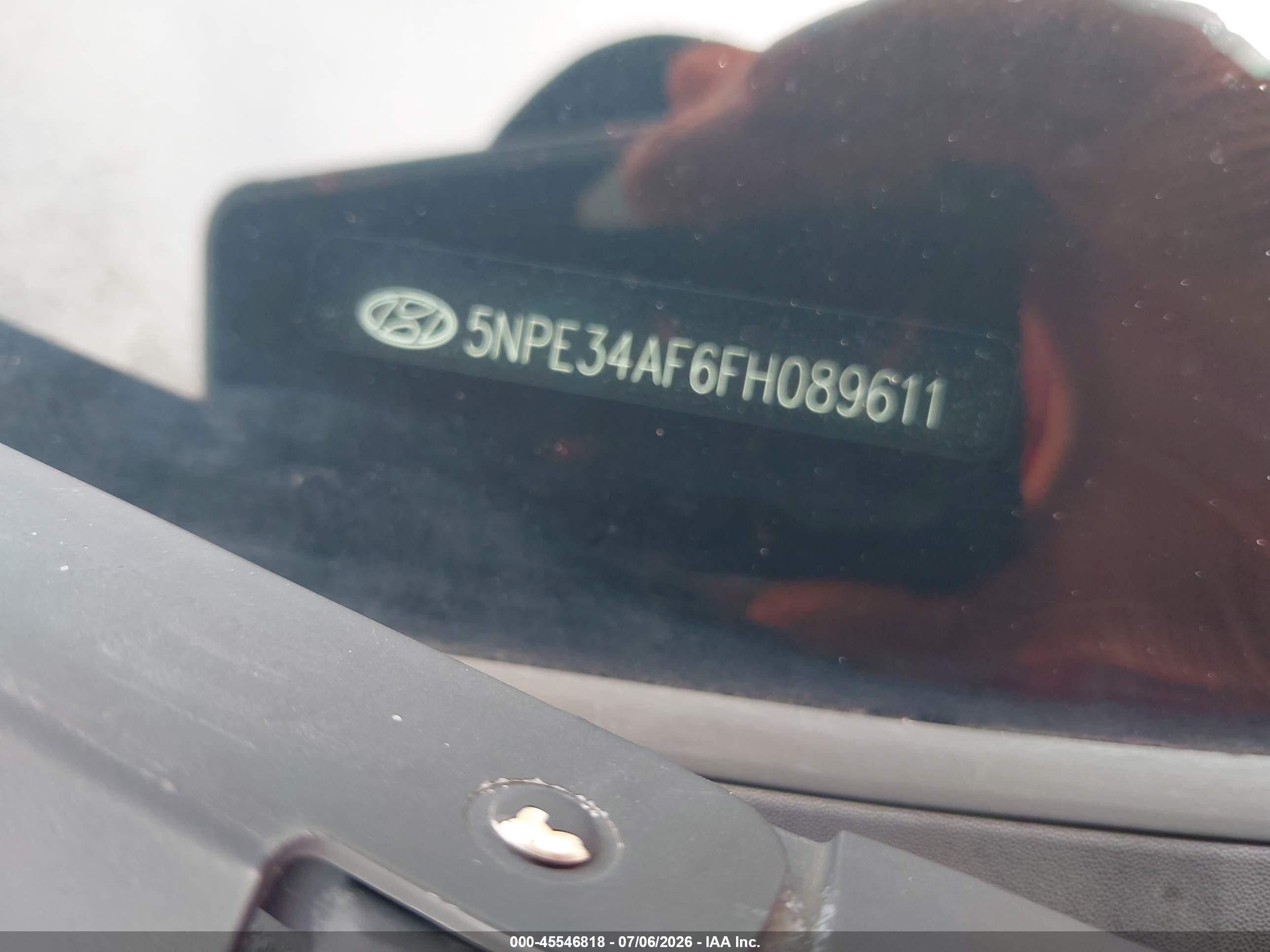 2015 Hyundai Sonata Sport Белый vin: 5NPE34AF6FH089611