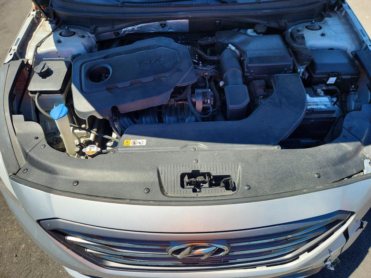 2015 Hyundai Sonata Sport Silver vin: 5NPE34AF6FH091133