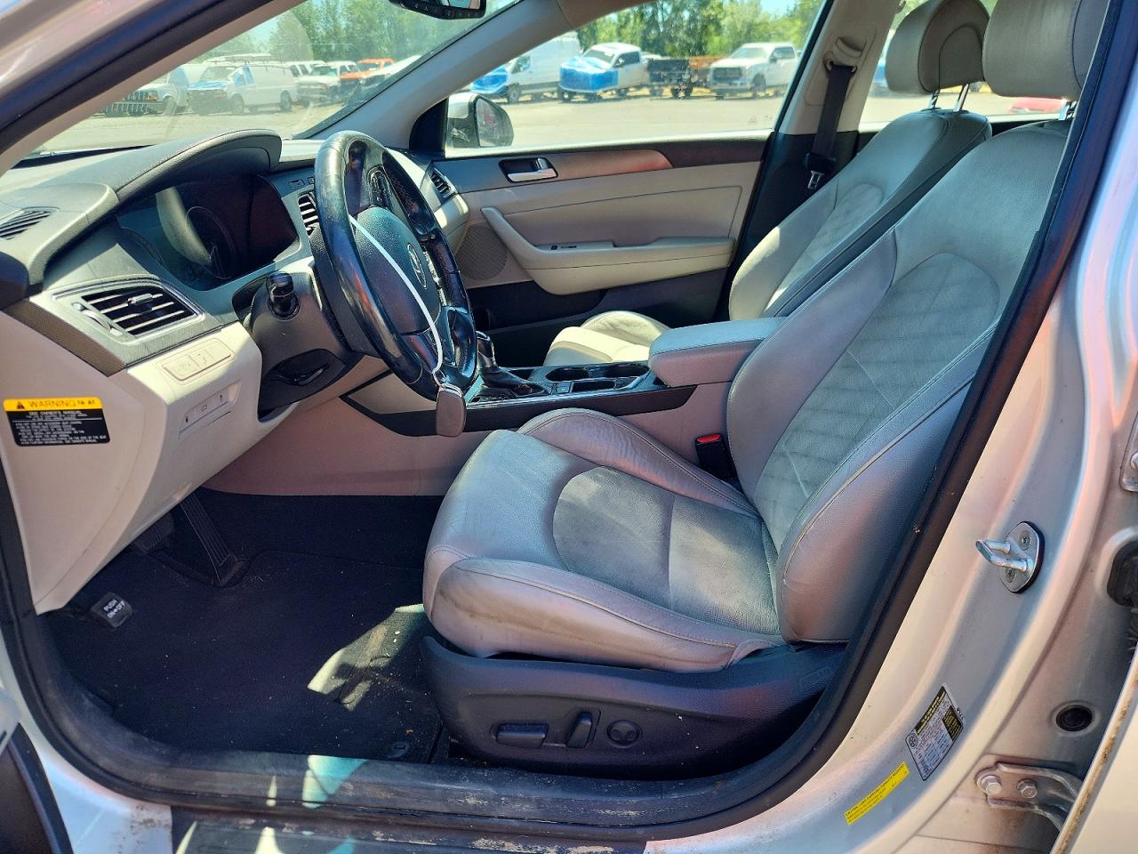2015 Hyundai Sonata Sport Silver vin: 5NPE34AF6FH091133