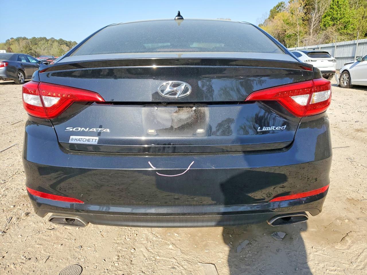 2015 Hyundai Sonata Limited Black vin: 5NPE34AF6FH093853