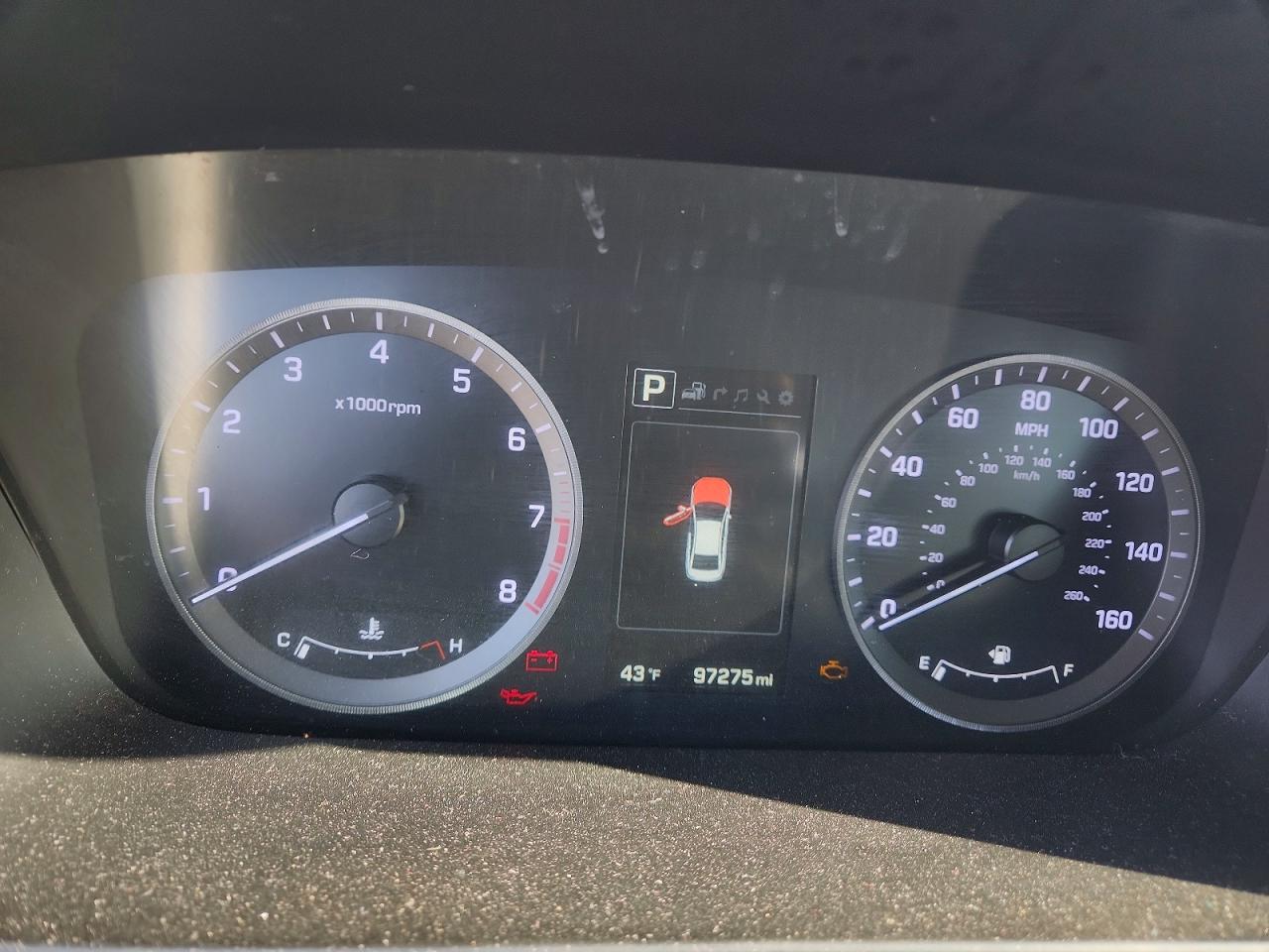 2015 Hyundai Sonata Sport Red vin: 5NPE34AF6FH094243