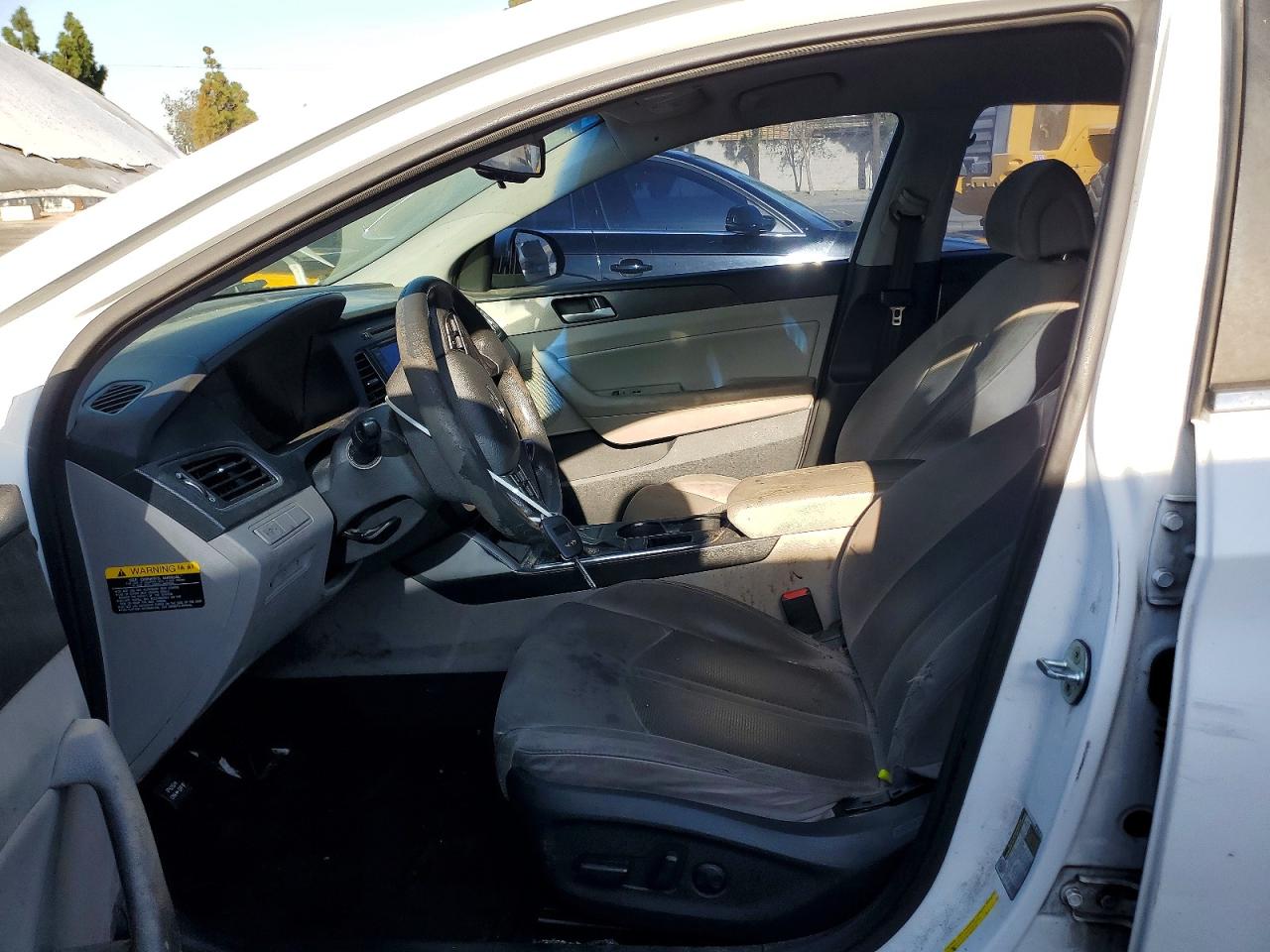 2015 Hyundai Sonata Sport White vin: 5NPE34AF6FH097739
