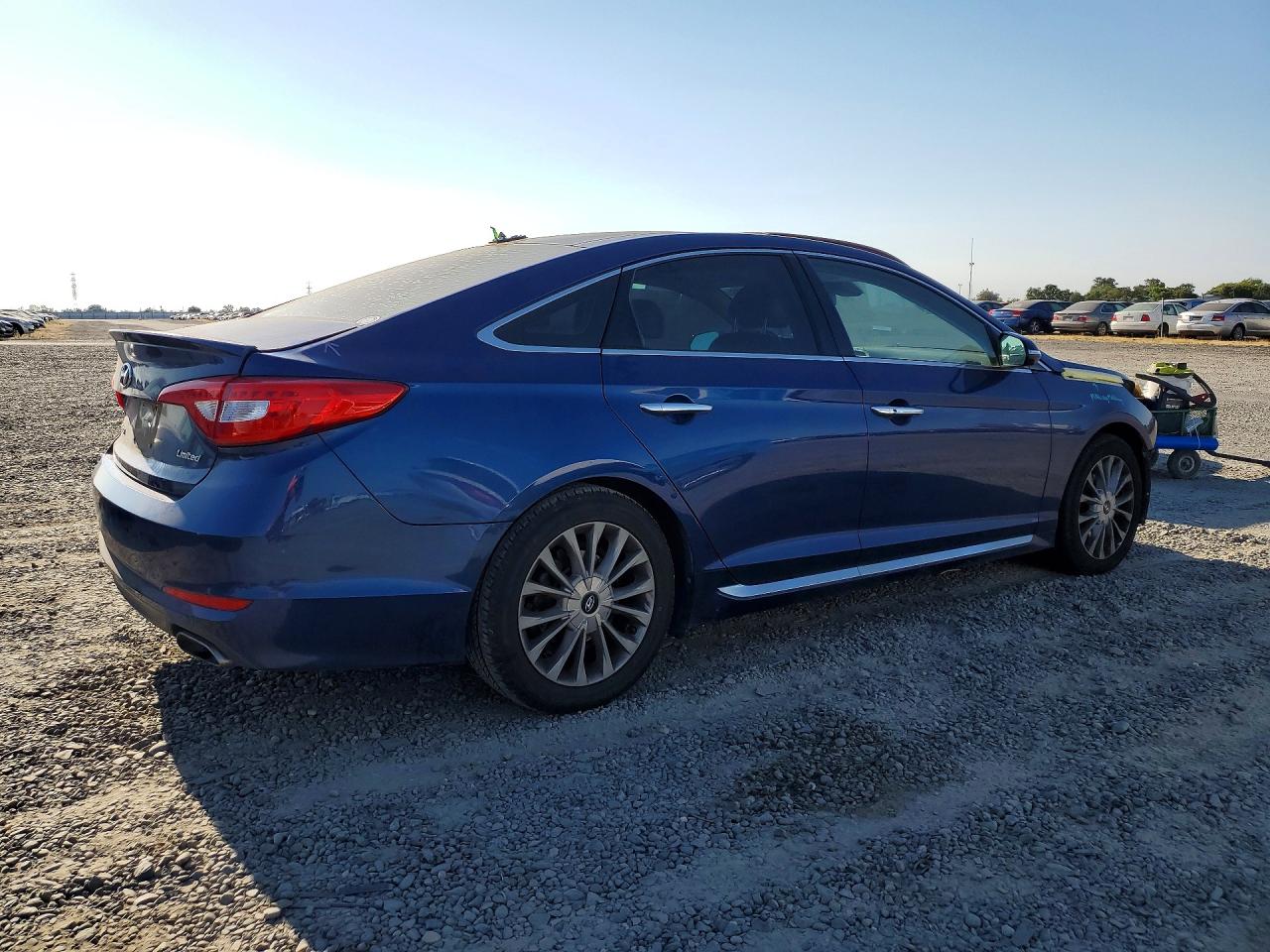 2015 Hyundai Sonata Limited Blue vin: 5NPE34AF6FH105063