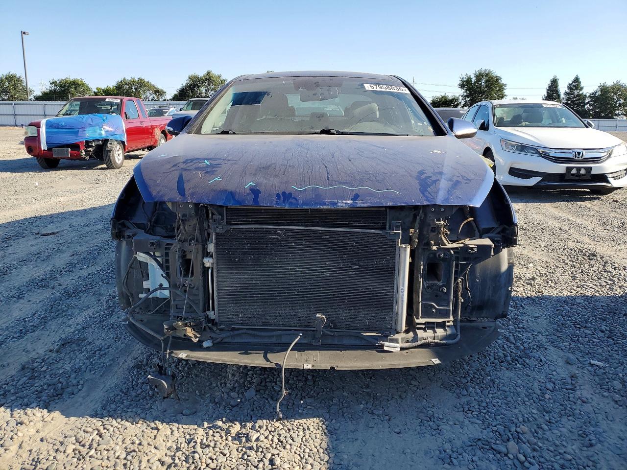 2015 Hyundai Sonata Limited Blue vin: 5NPE34AF6FH105063