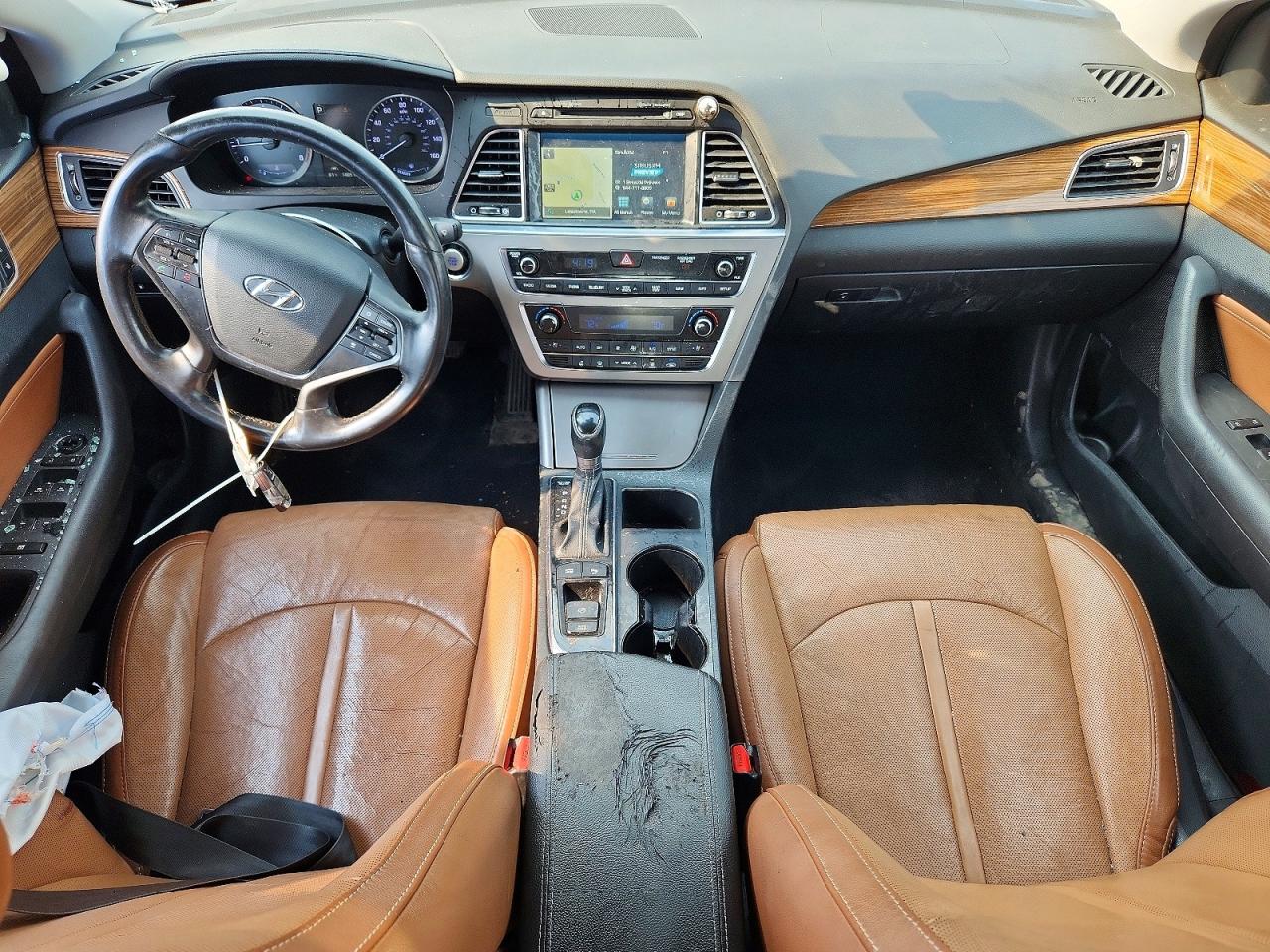 2015 Hyundai Sonata Limited Black vin: 5NPE34AF6FH112689