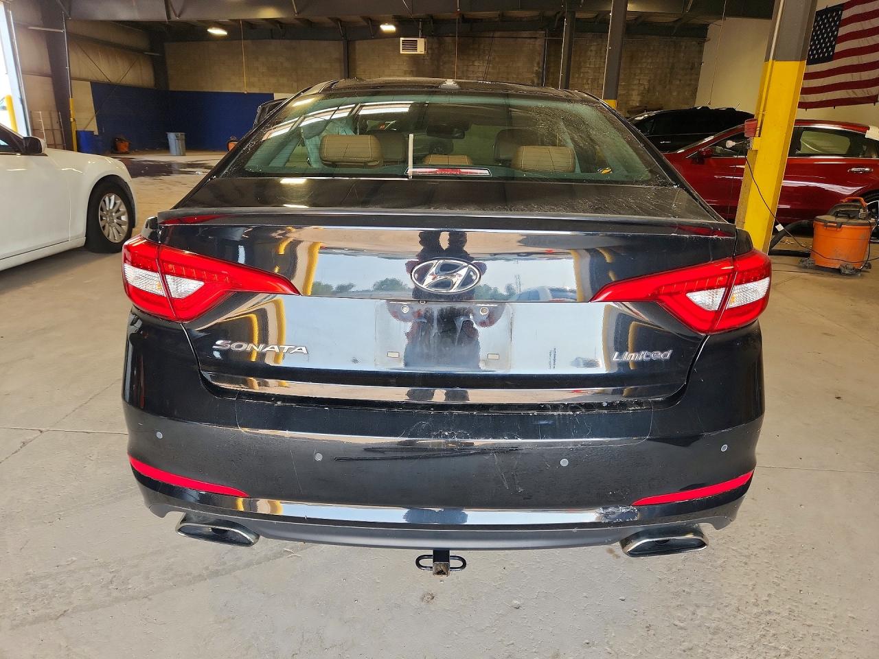 2015 Hyundai Sonata Limited Black vin: 5NPE34AF6FH112689