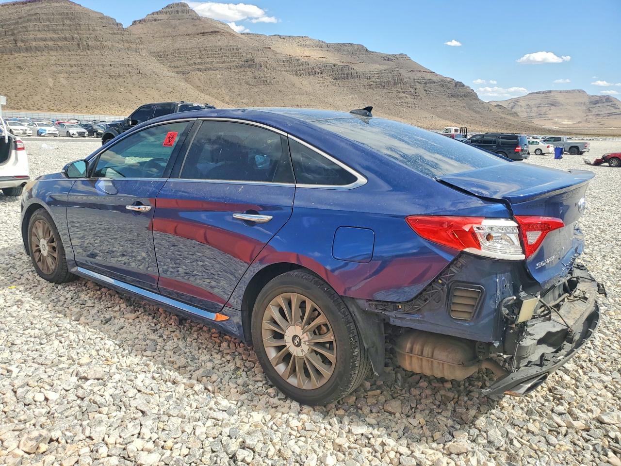 2015 Hyundai Sonata Limited Blue vin: 5NPE34AF6FH120582
