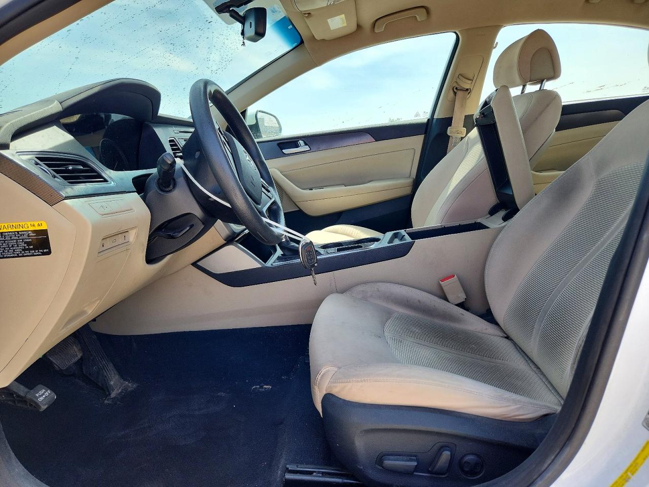 2015 Hyundai Sonata Sport White vin: 5NPE34AF6FH128763