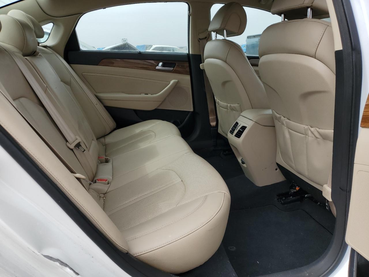 2015 Hyundai Sonata Limited White vin: 5NPE34AF6FH129203
