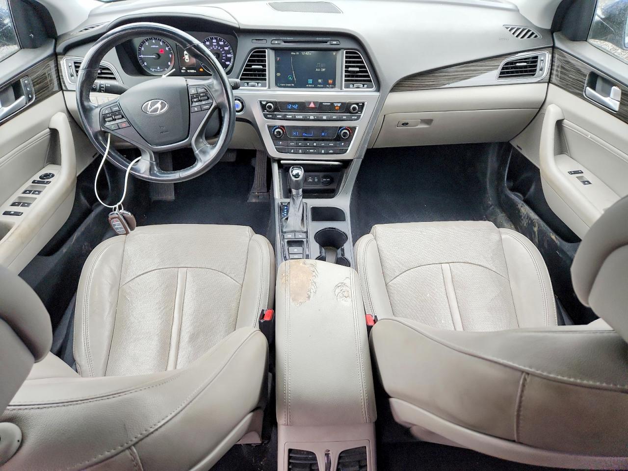 2015 Hyundai Sonata Limited Blue vin: 5NPE34AF6FH175419