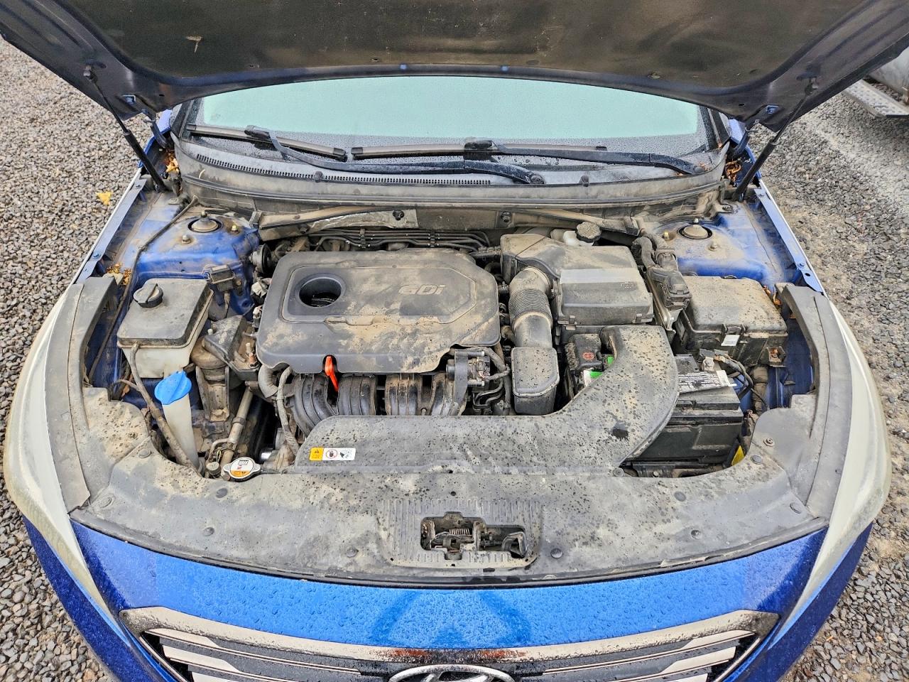2015 Hyundai Sonata Limited Blue vin: 5NPE34AF6FH175419
