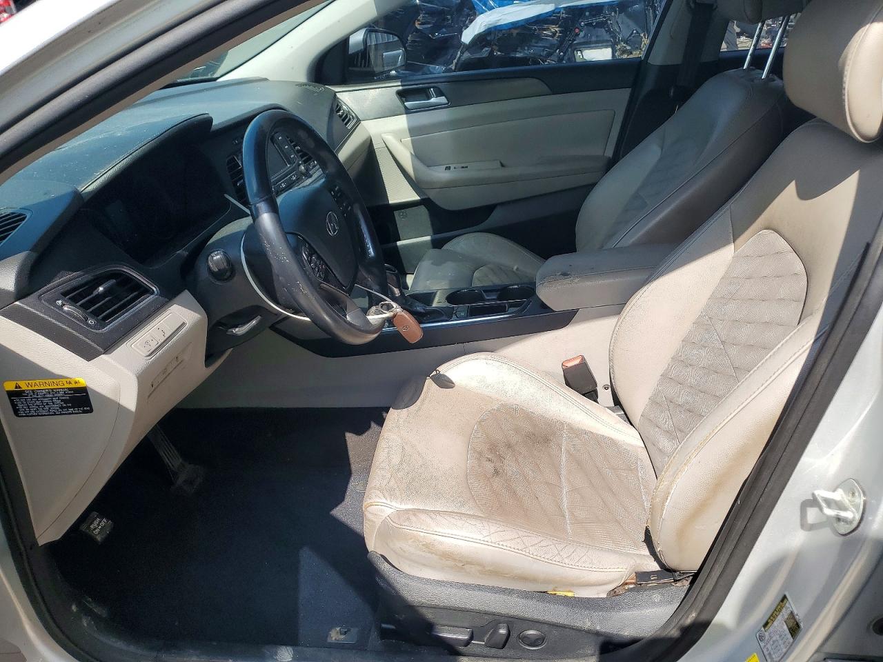 2015 Hyundai Sonata Sport Silver vin: 5NPE34AF6FH178918