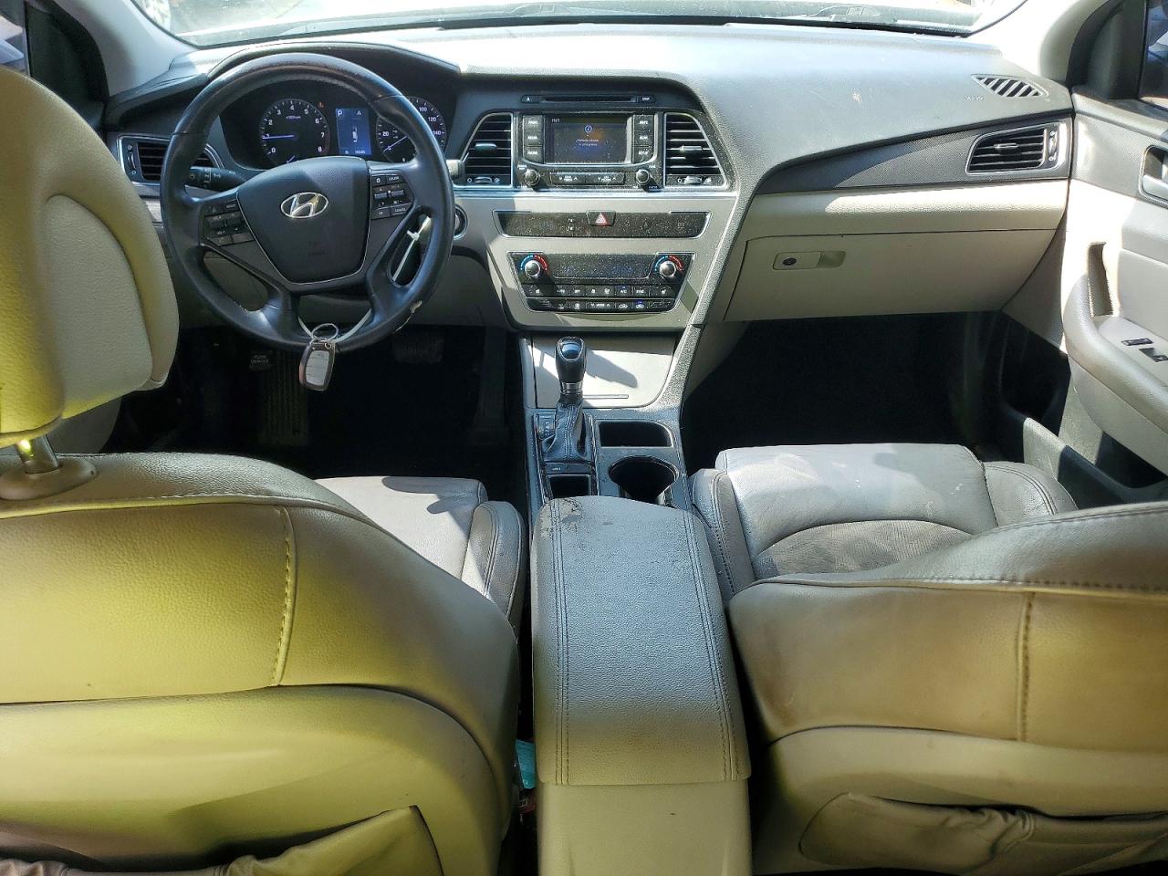 2015 Hyundai Sonata Sport Silver vin: 5NPE34AF6FH178918