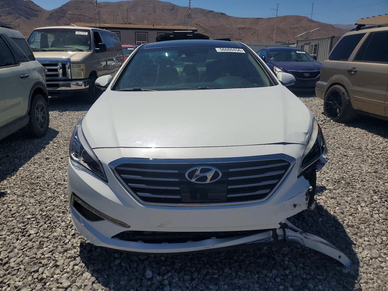 2015 Hyundai Sonata Limited Белый vin: 5NPE34AF6FH183987