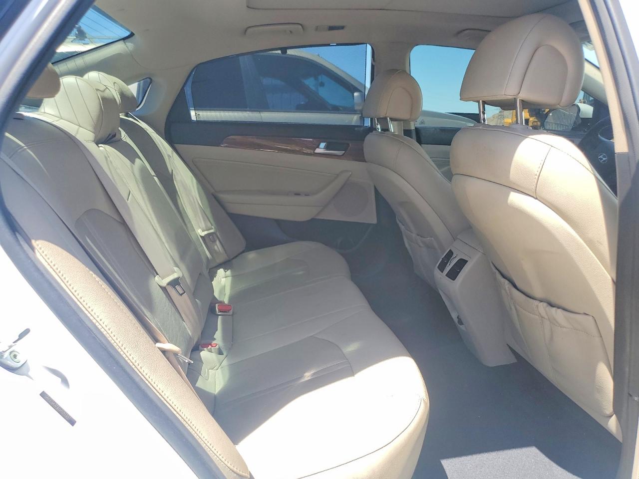 2015 Hyundai Sonata Limited Белый vin: 5NPE34AF6FH183987
