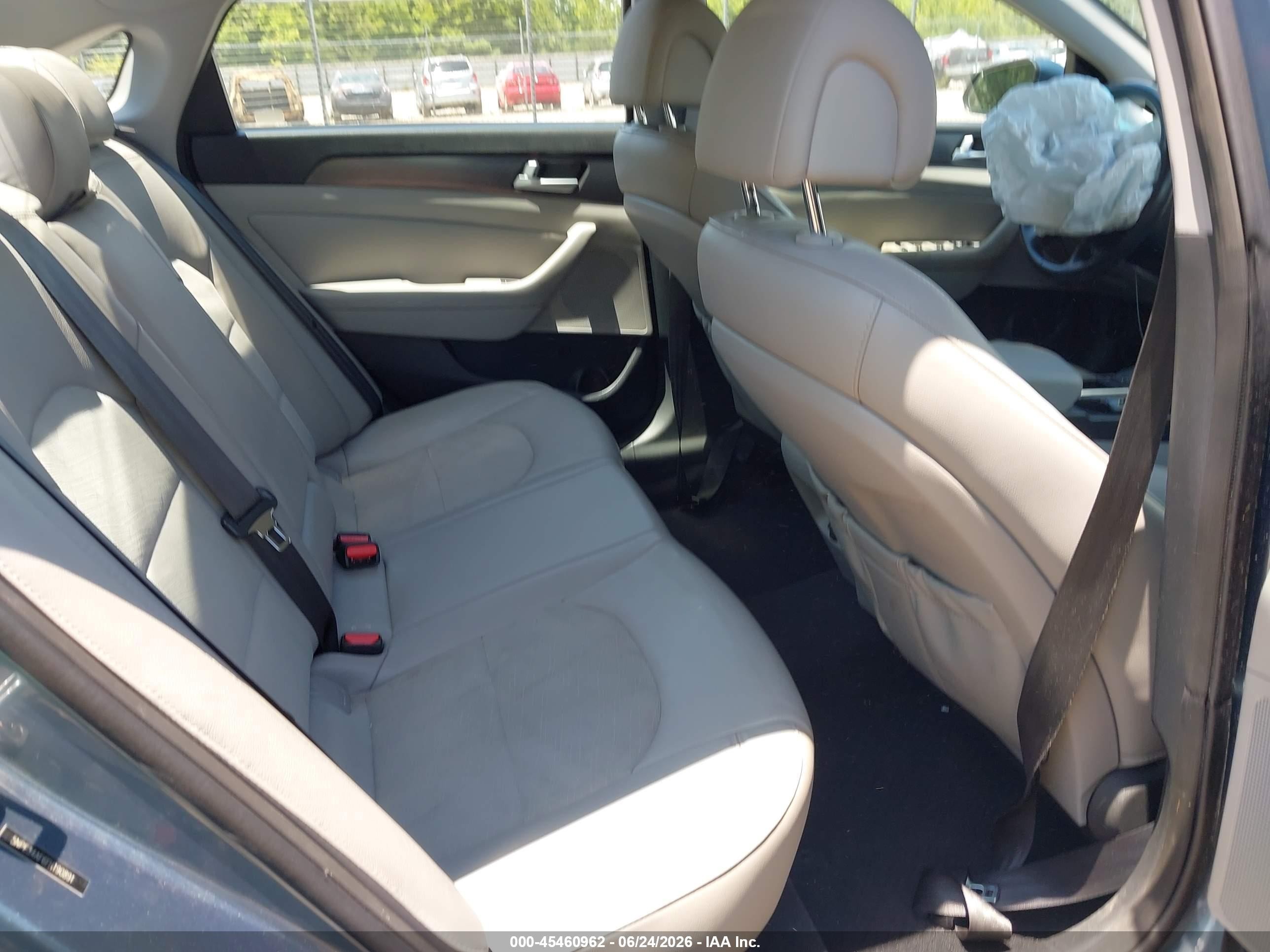 2015 Hyundai Sonata Sport Blue vin: 5NPE34AF6FH190891