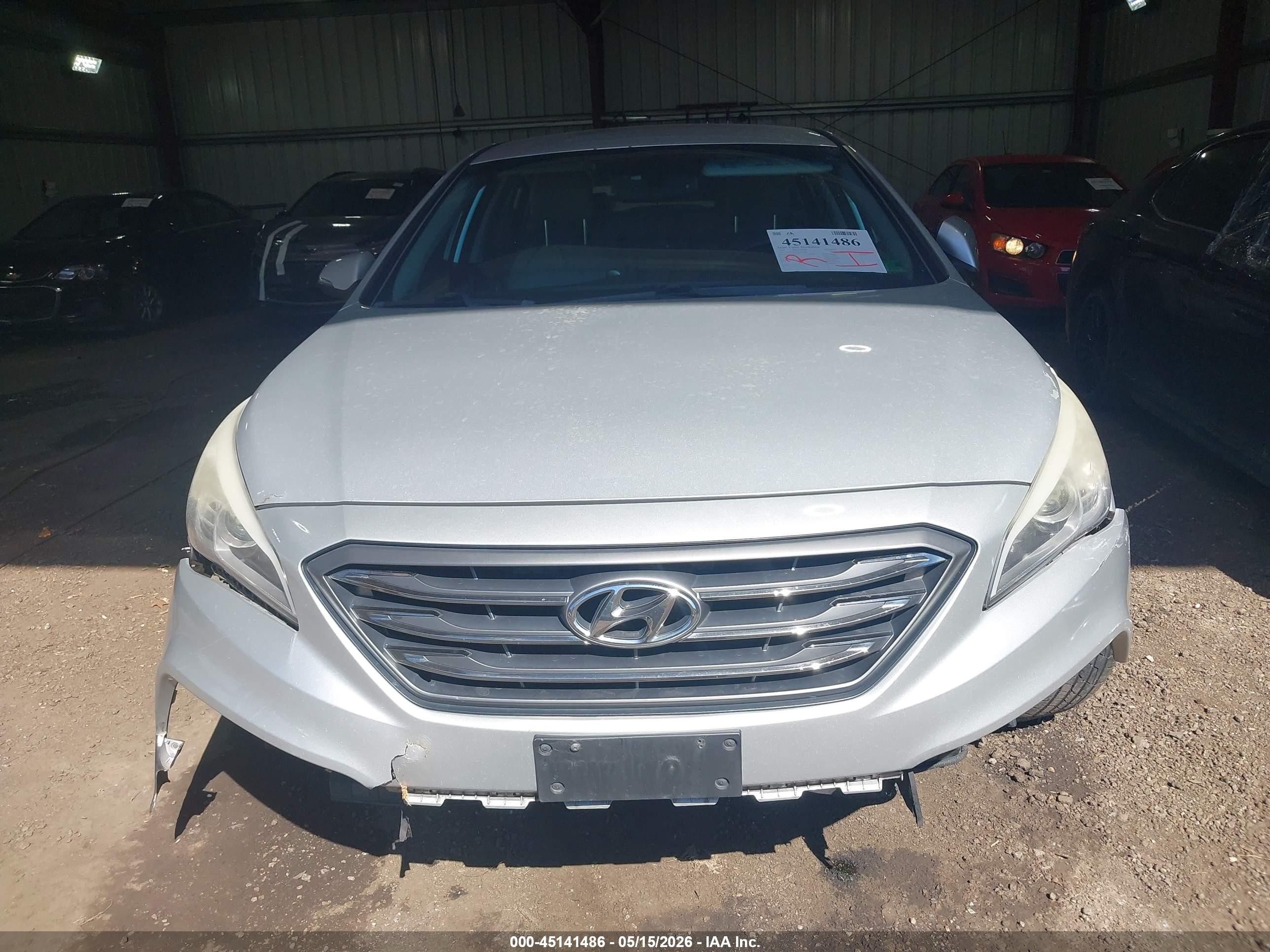 2015 Hyundai Sonata Sport Gray vin: 5NPE34AF6FH217006