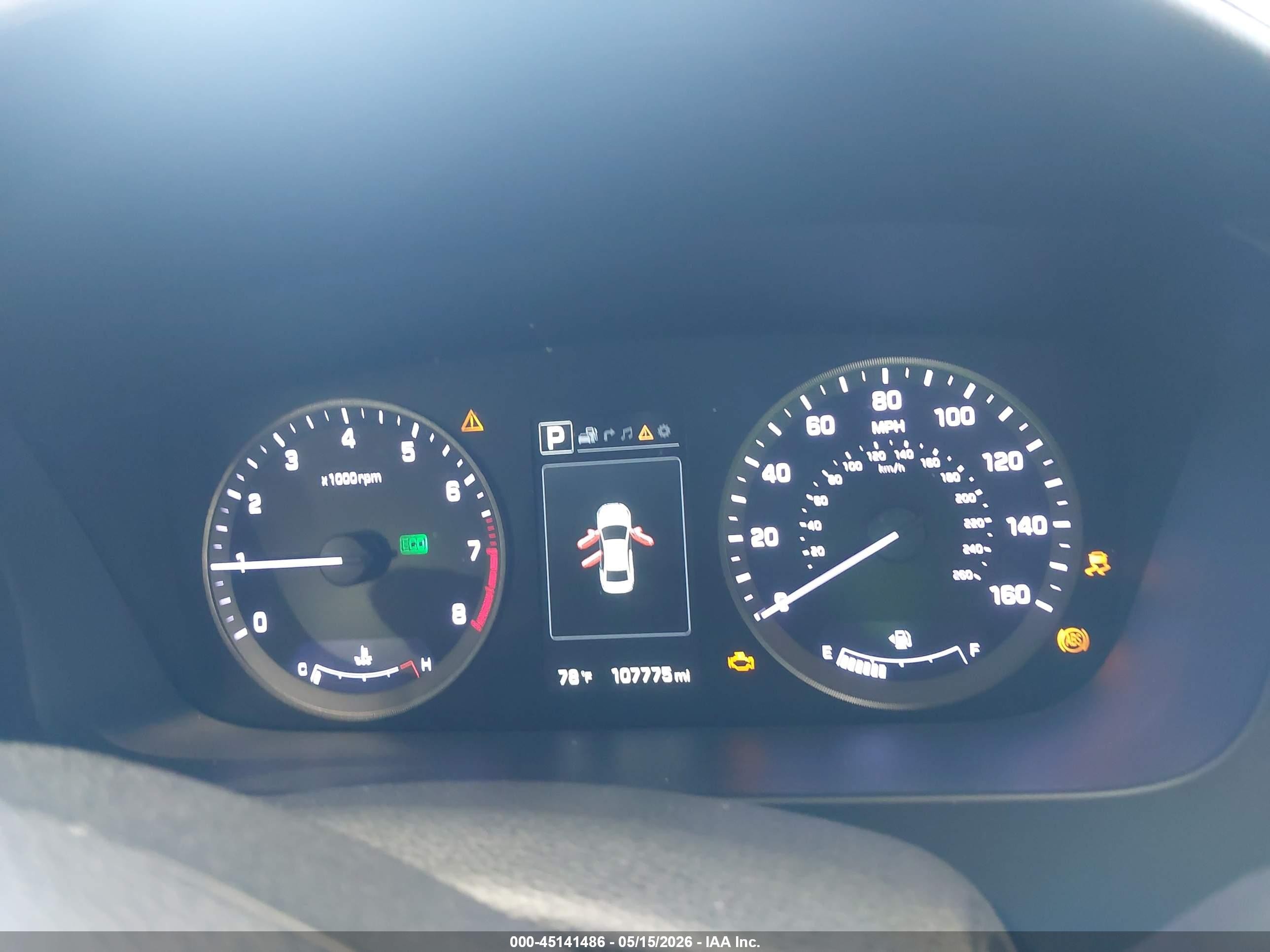 2015 Hyundai Sonata Sport Gray vin: 5NPE34AF6FH217006