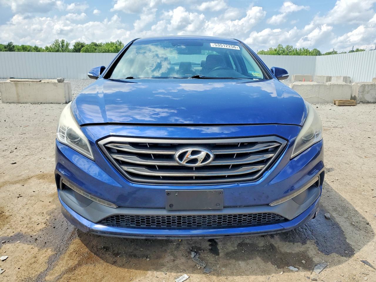 2015 Hyundai Sonata Sport Blue vin: 5NPE34AF6FH217247