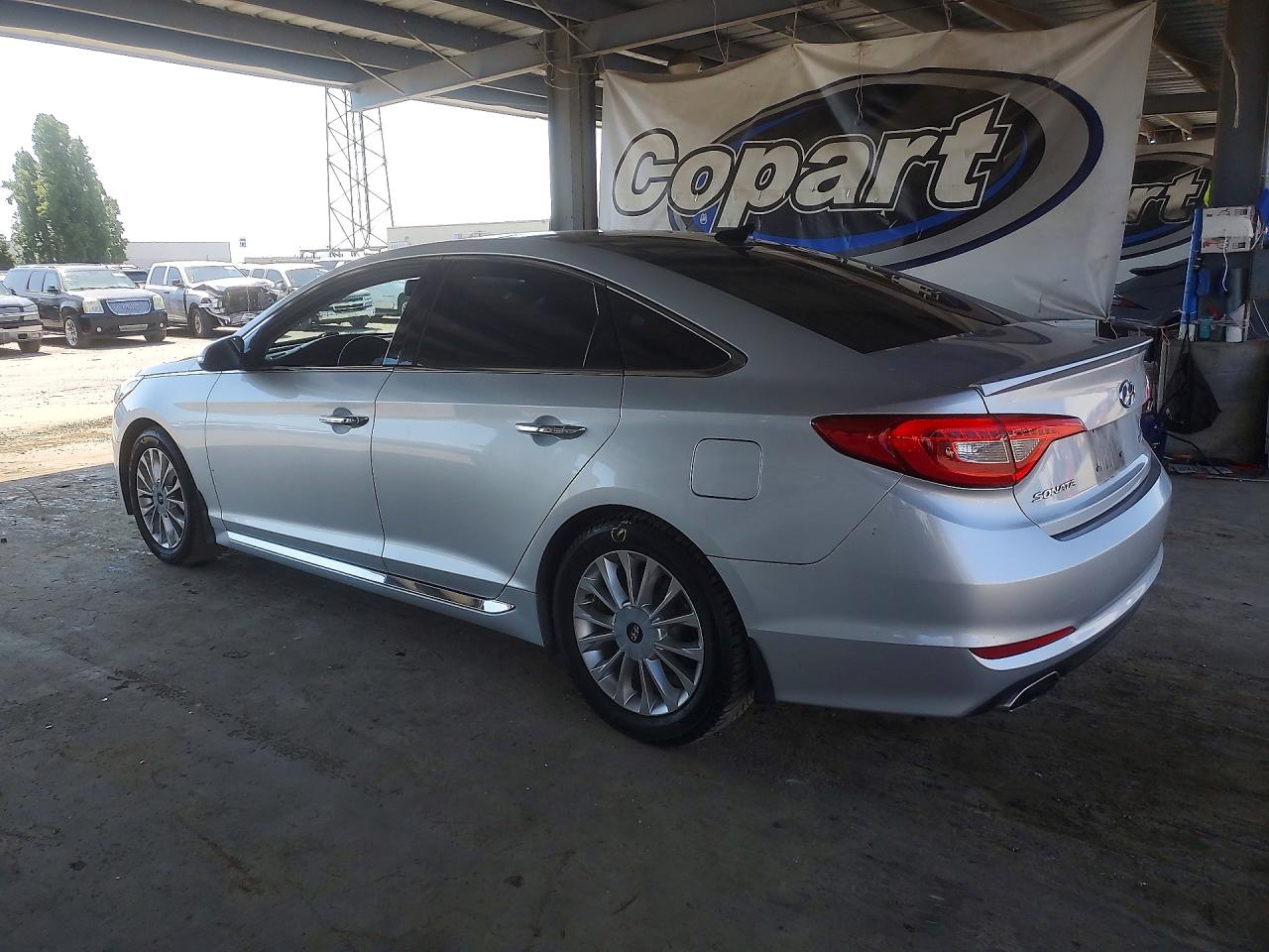2015 Hyundai Sonata Limited Silver vin: 5NPE34AF6FH222545