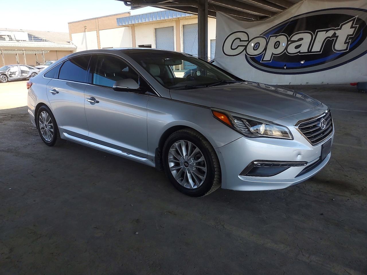 2015 Hyundai Sonata Limited Silver vin: 5NPE34AF6FH222545