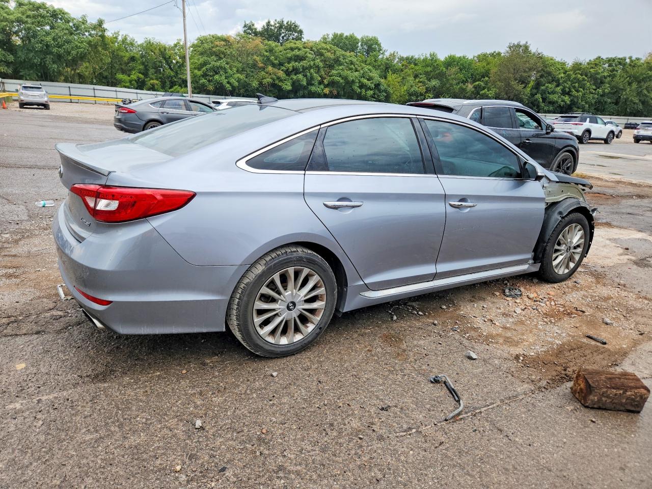 2015 Hyundai Sonata Limited Gray vin: 5NPE34AF6FH226367